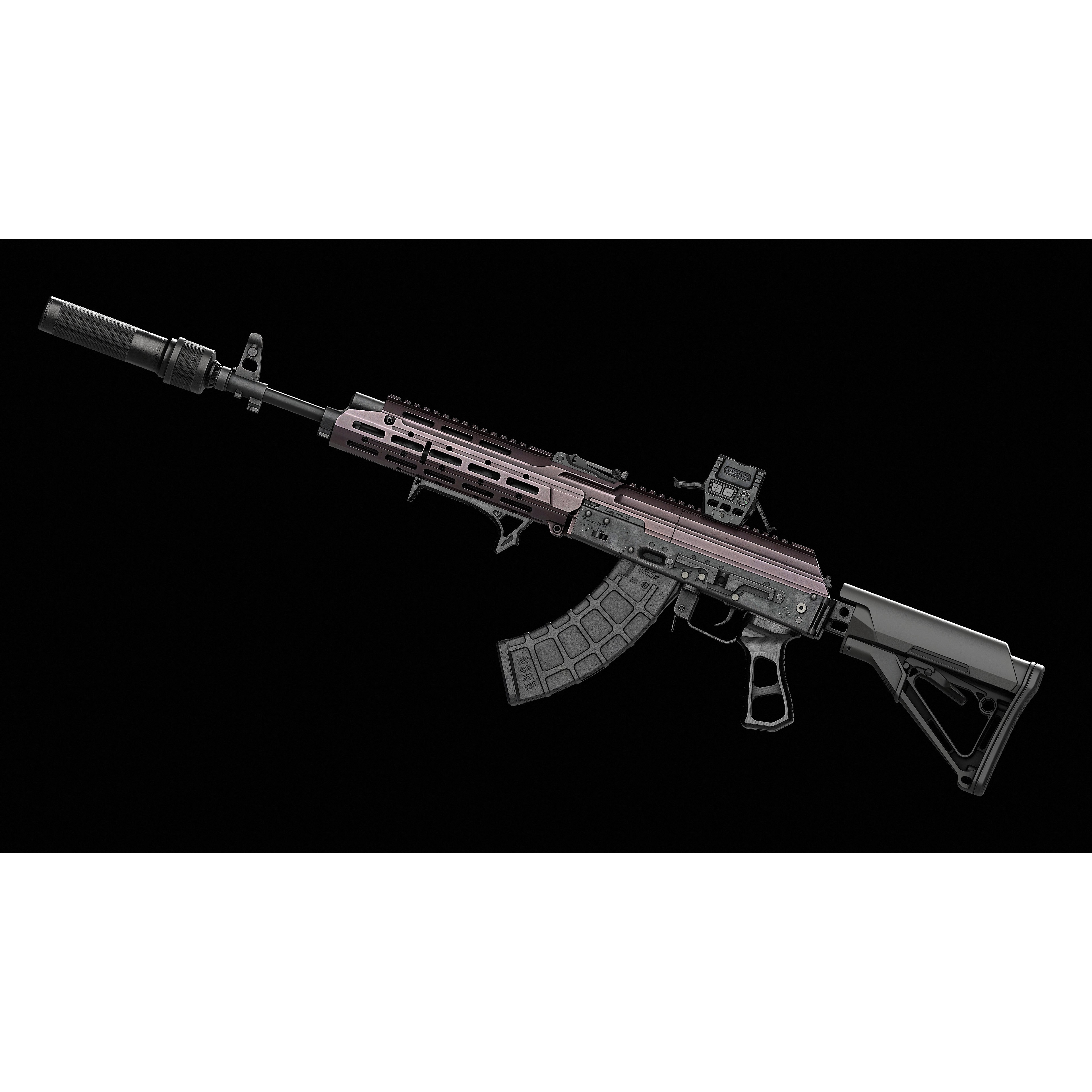 AK 103-104 - Low-Poly Game-Ready 3D Model - View 30