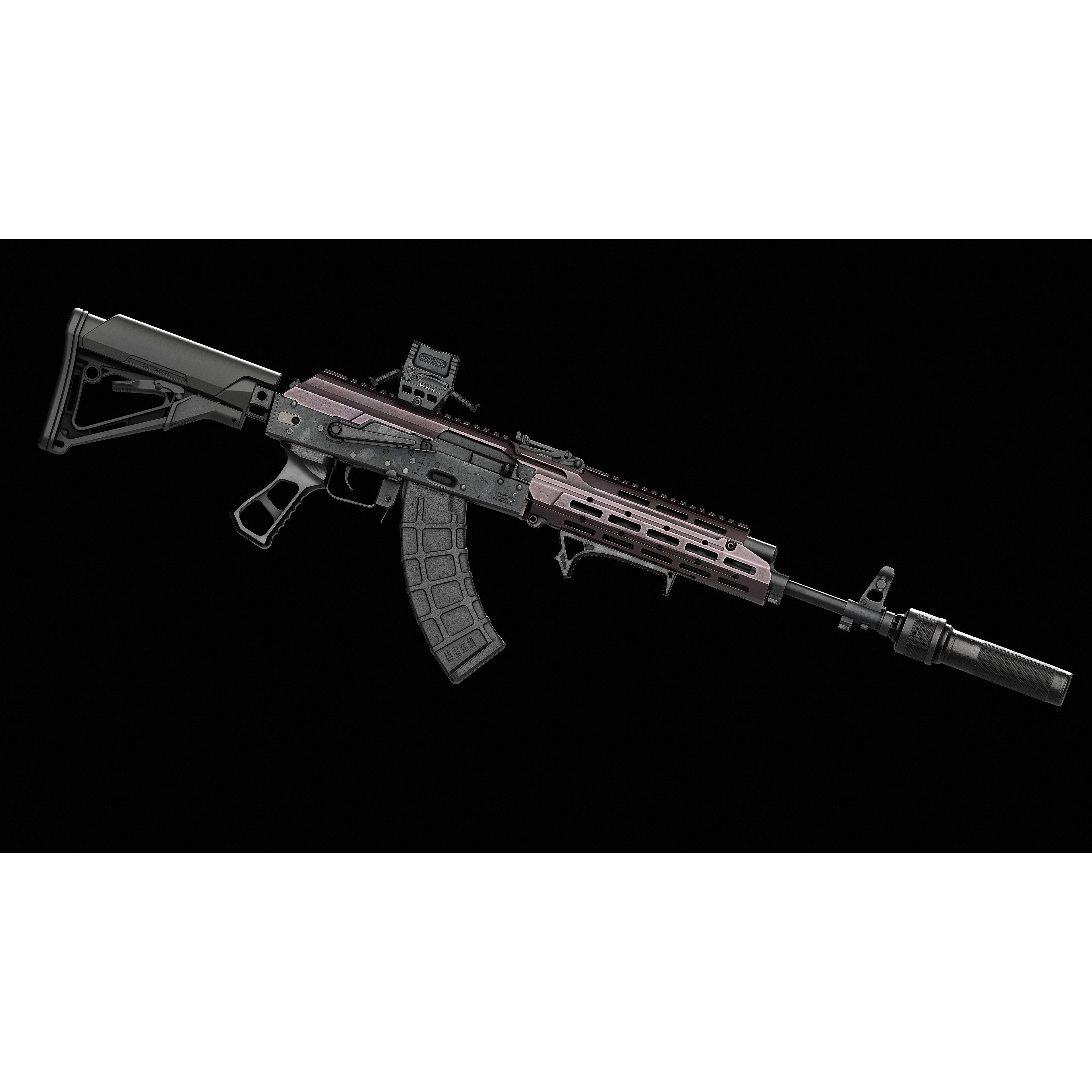 AK 103-104 - Low-Poly Game-Ready 3D Model - View 37