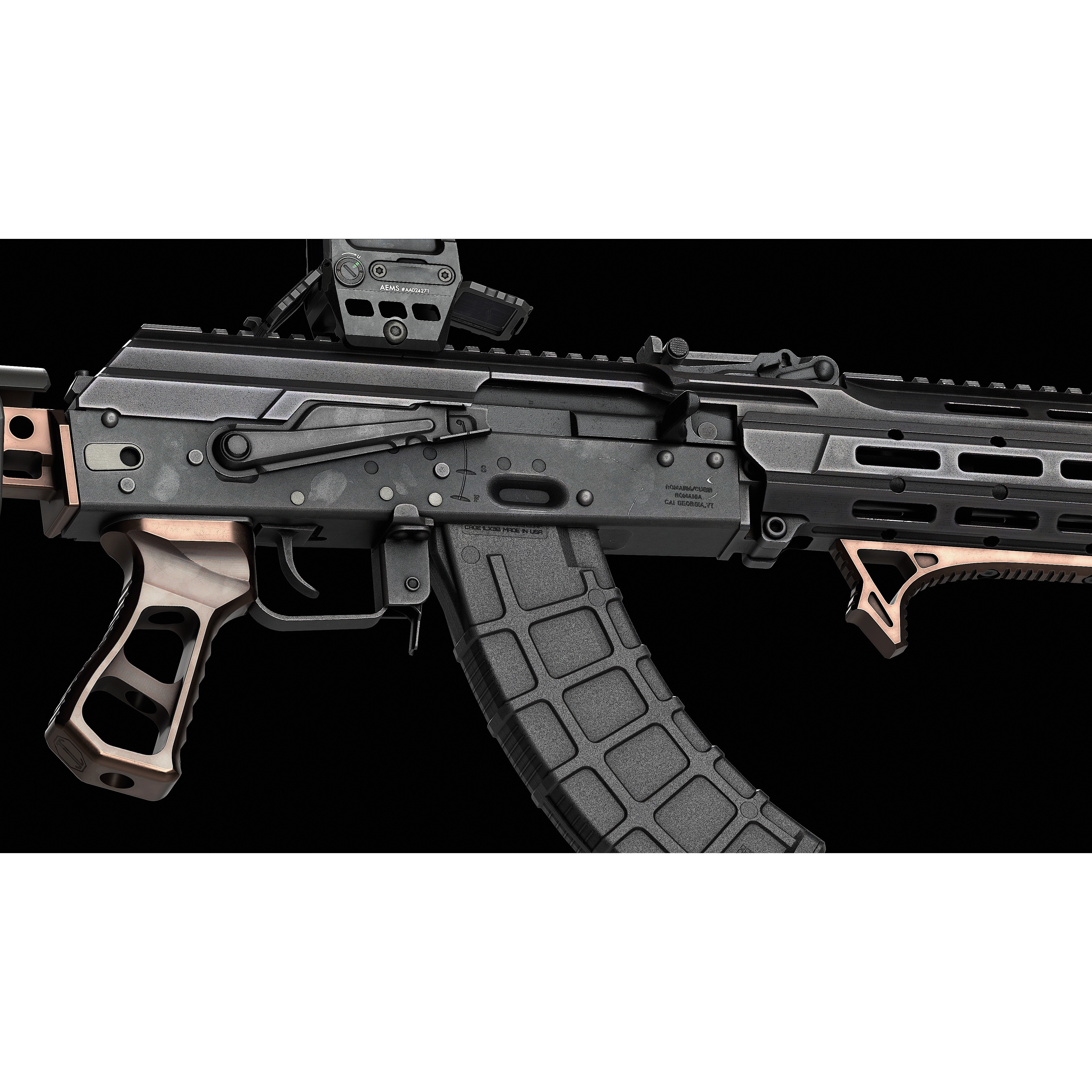 AK 103-104 - Low-Poly Game-Ready 3D Model - View 43