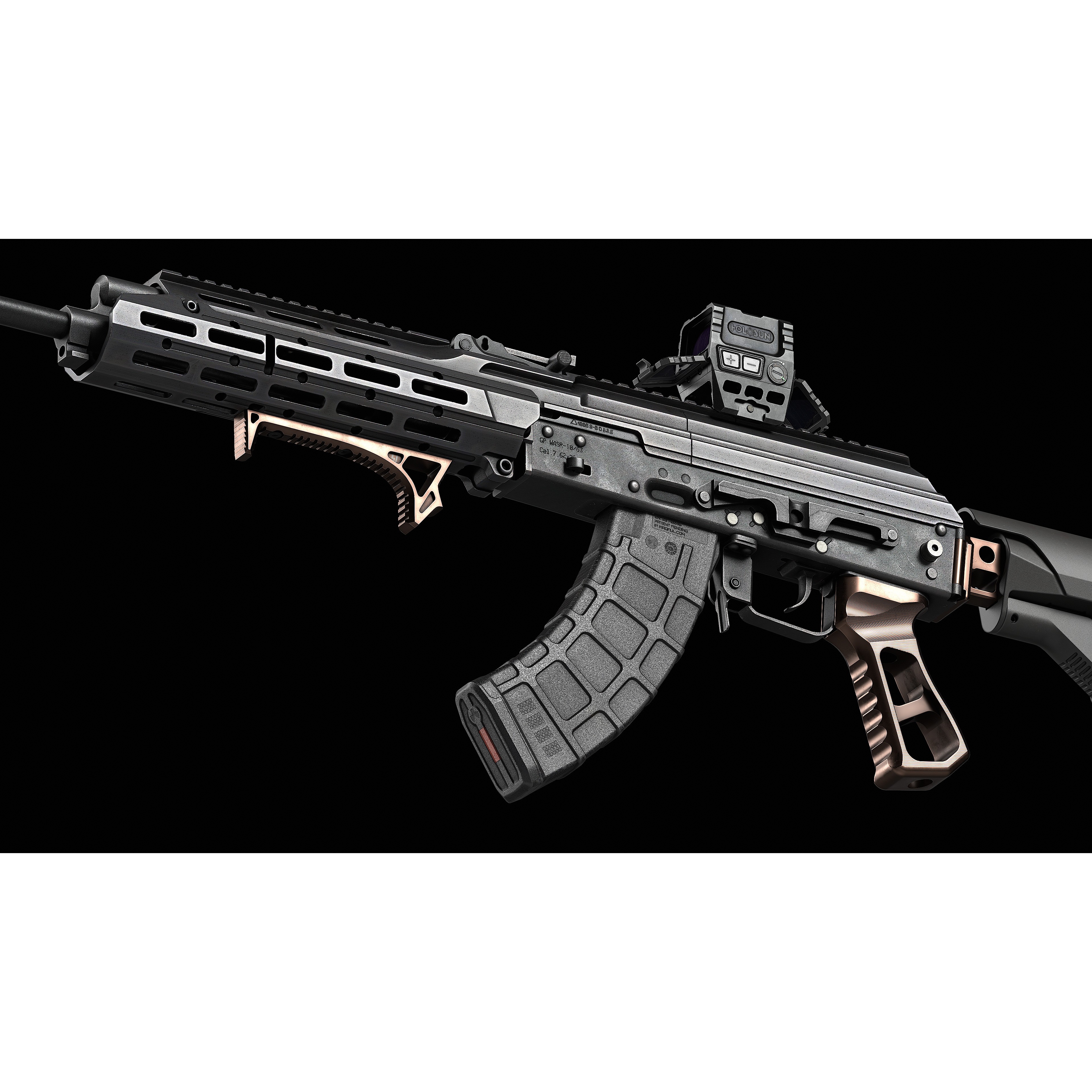AK 103-104 - Low-Poly Game-Ready 3D Model - View 55