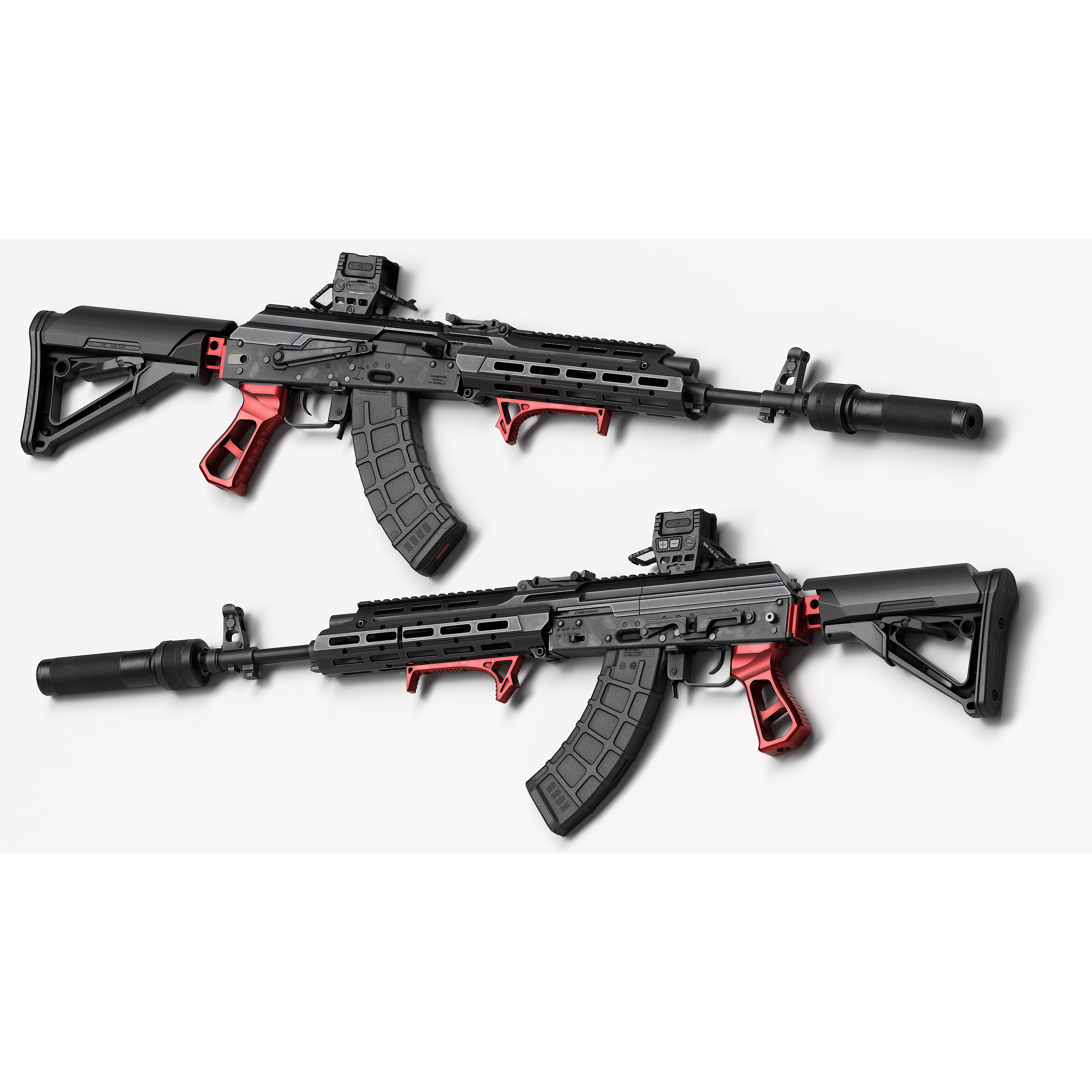 AK 103-104 - Low-Poly Game-Ready 3D Model - View 6