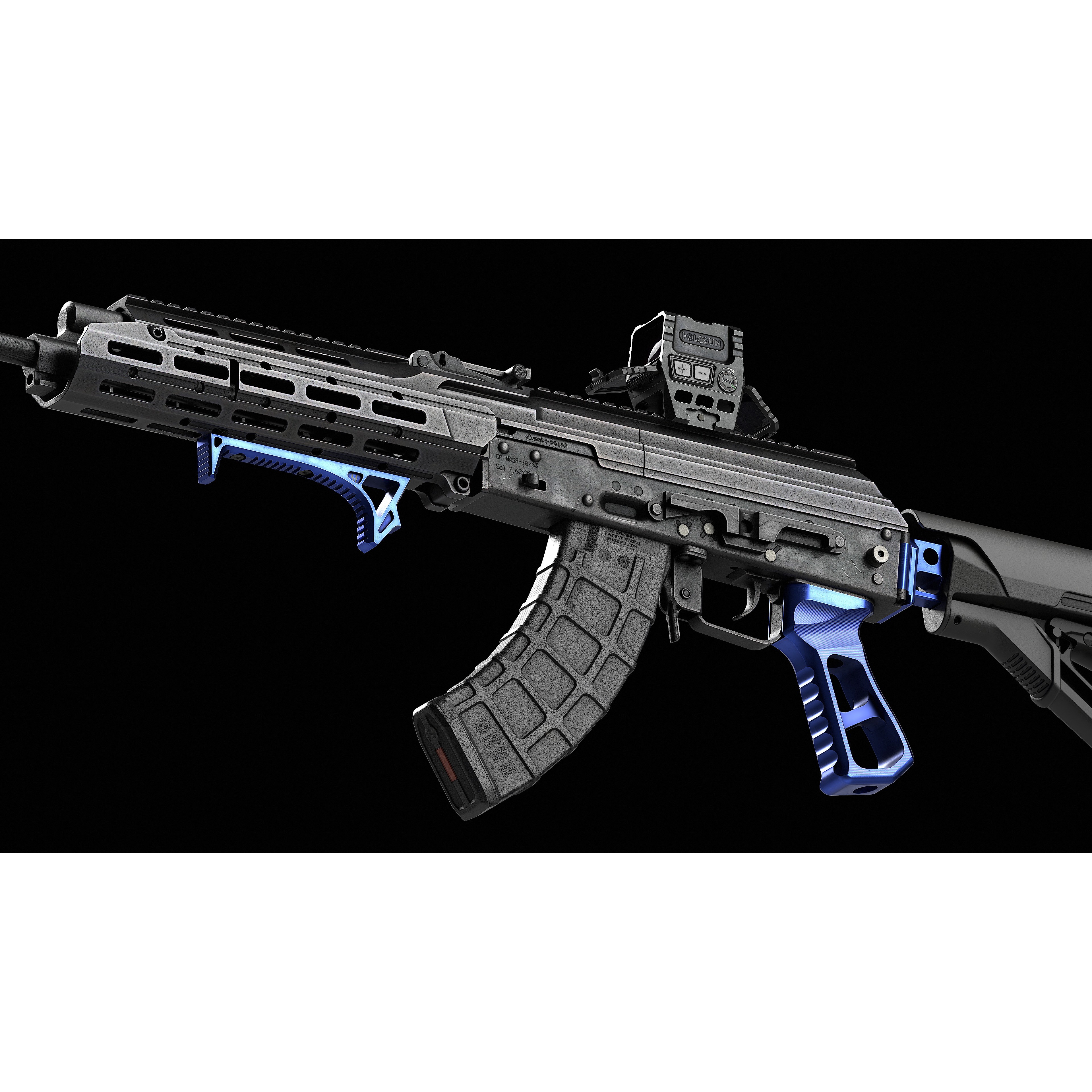 AK 103-104 - Low-Poly Game-Ready 3D Model - View 63