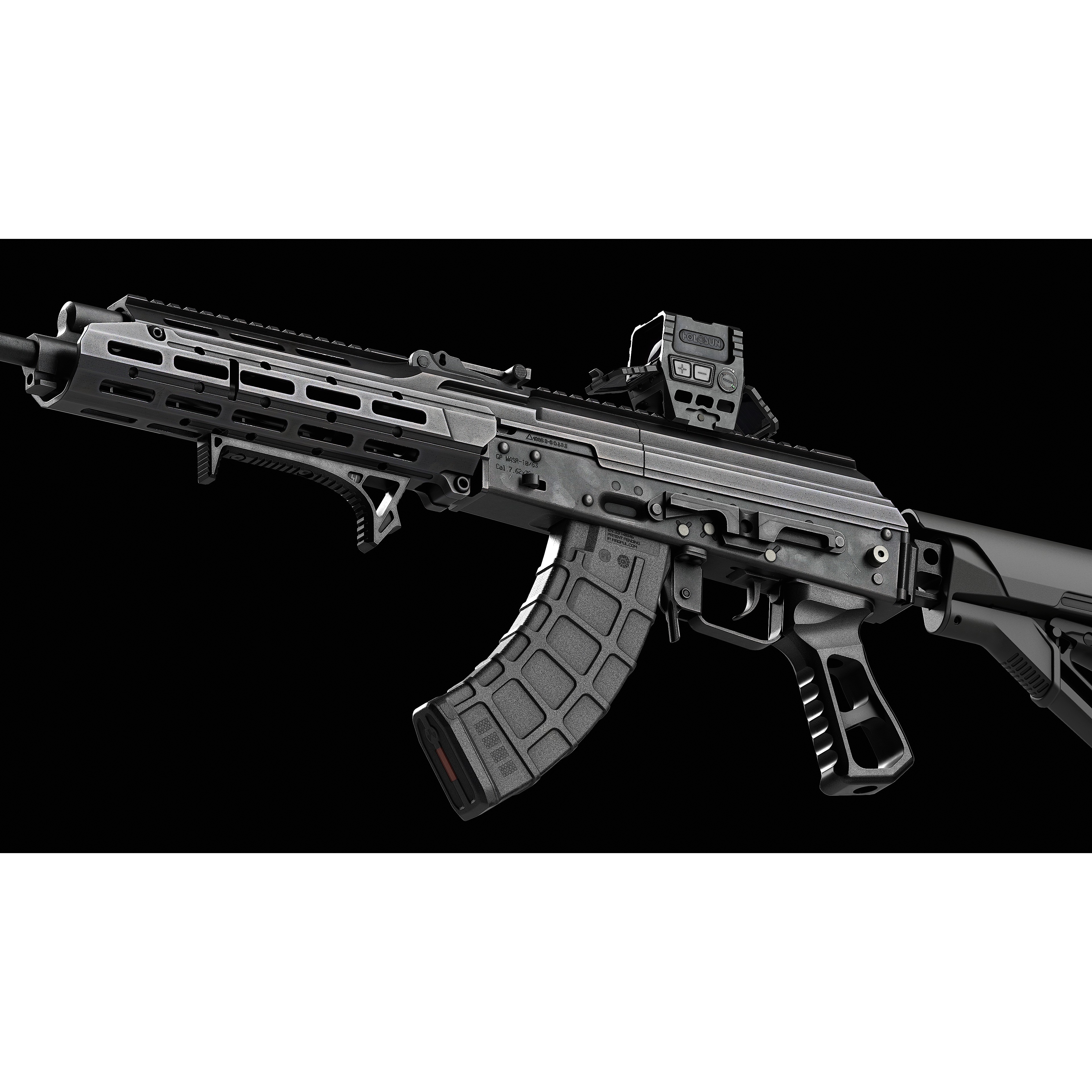 AK 103-104 - Low-Poly Game-Ready 3D Model - View 71