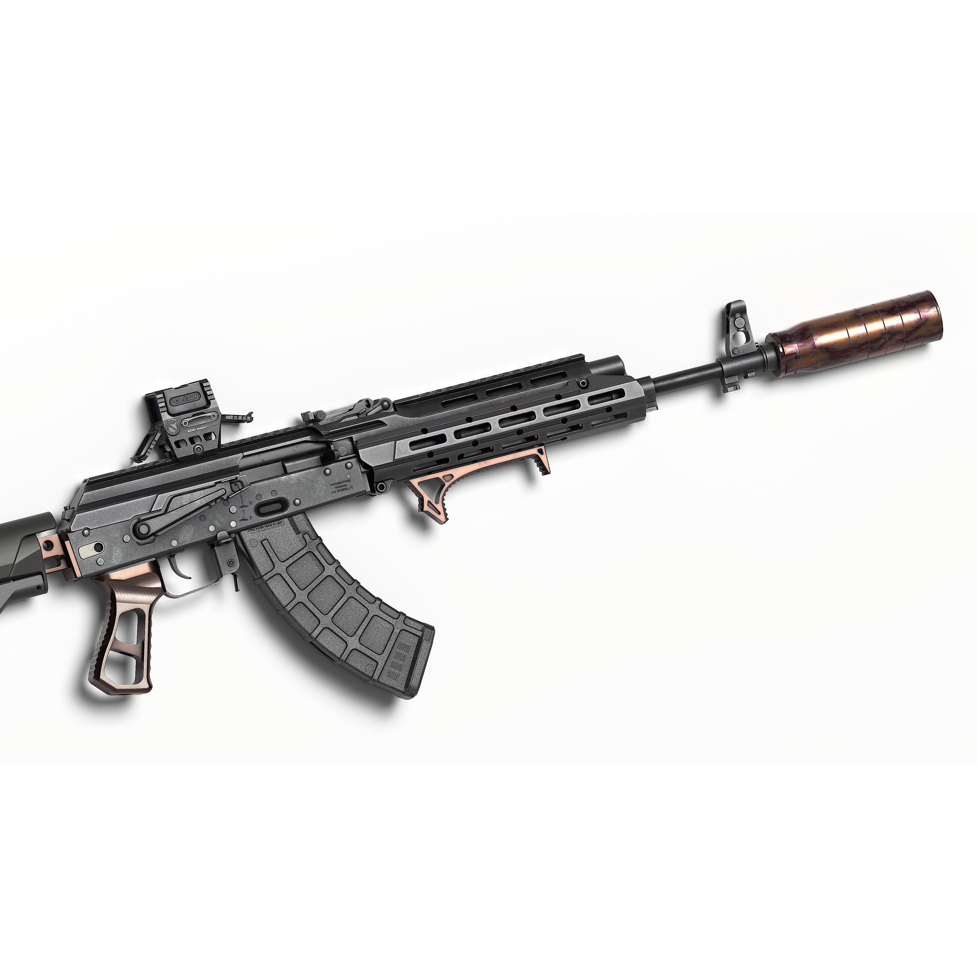 AK 103-104 - Low-Poly Game-Ready 3D Model - View 8