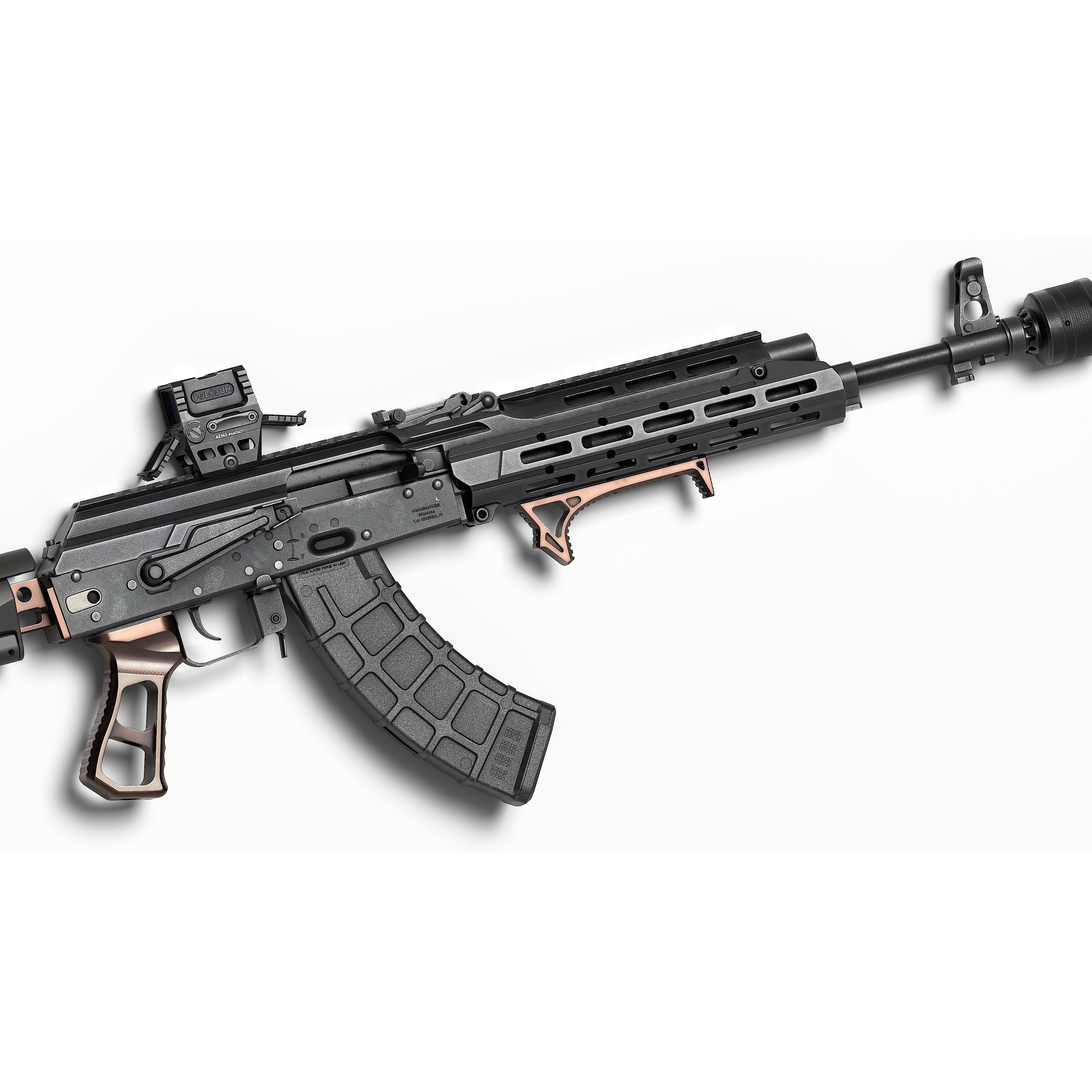 AK 103-104 - Low-Poly Game-Ready 3D Model - View 9