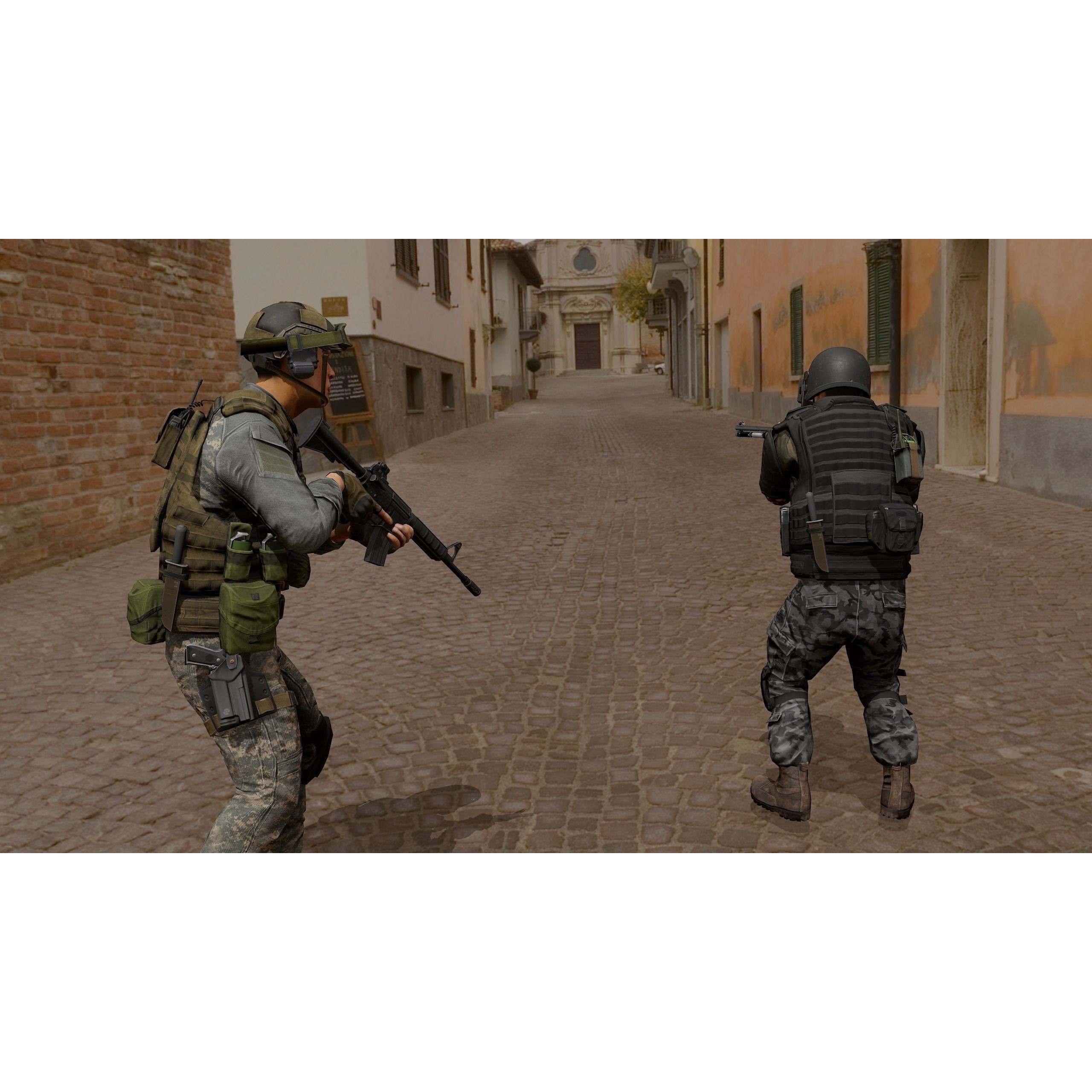 Modular Military Character - Low-Poly Game-Ready 3D Model - View 15