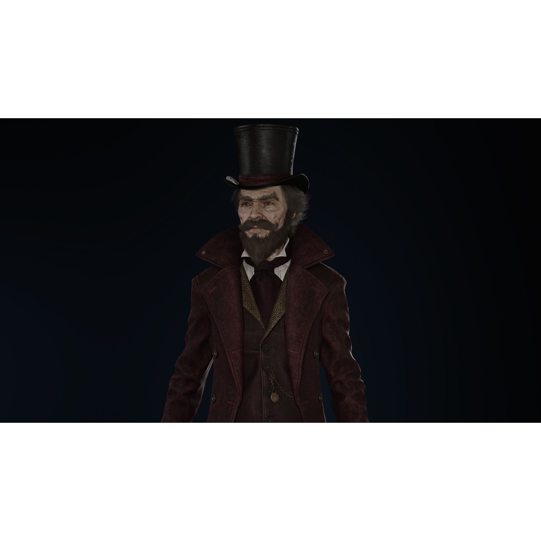 Dollsmith 3D Model – Low Poly Character with Blendshapes, FBX - View 11