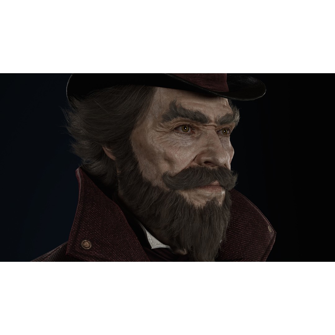 Dollsmith 3D Model – Low Poly Character with Blendshapes, FBX - View 13