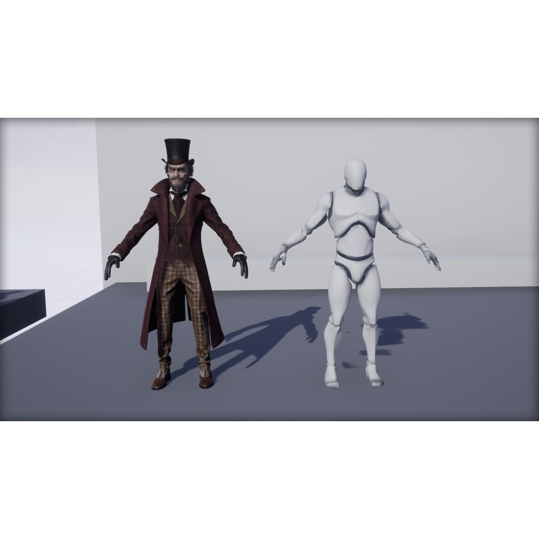 Dollsmith 3D Model – Low Poly Character with Blendshapes, FBX - View 18