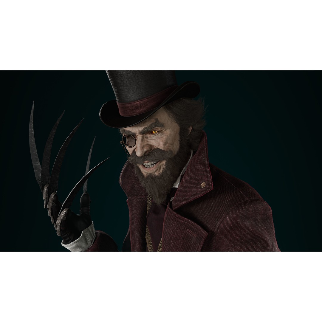 Dollsmith 3D Model – Low Poly Character with Blendshapes, FBX - View 3