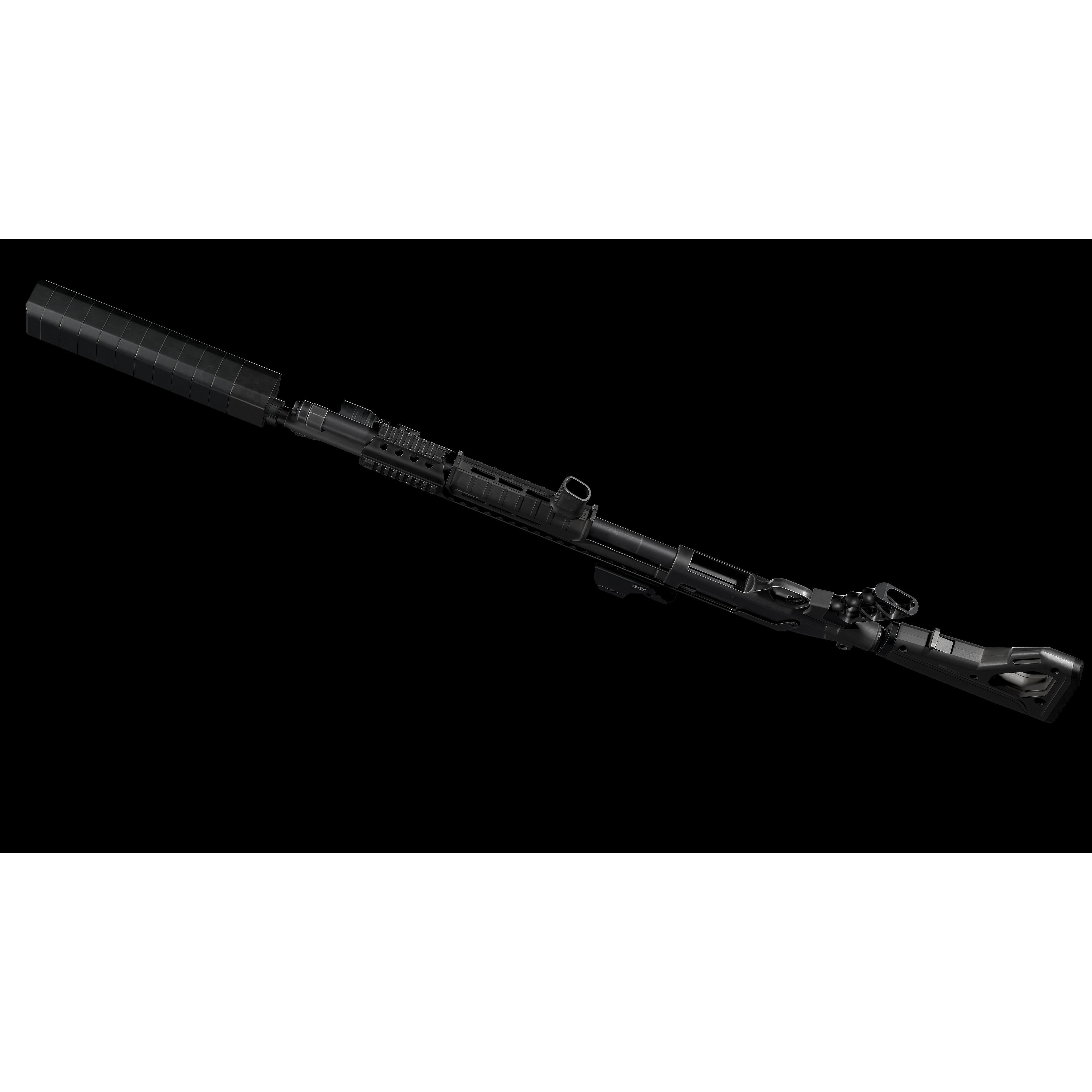 Mossberg 590 Tactical Shotgun - Low-Poly Game-Ready 3D Model - View 18