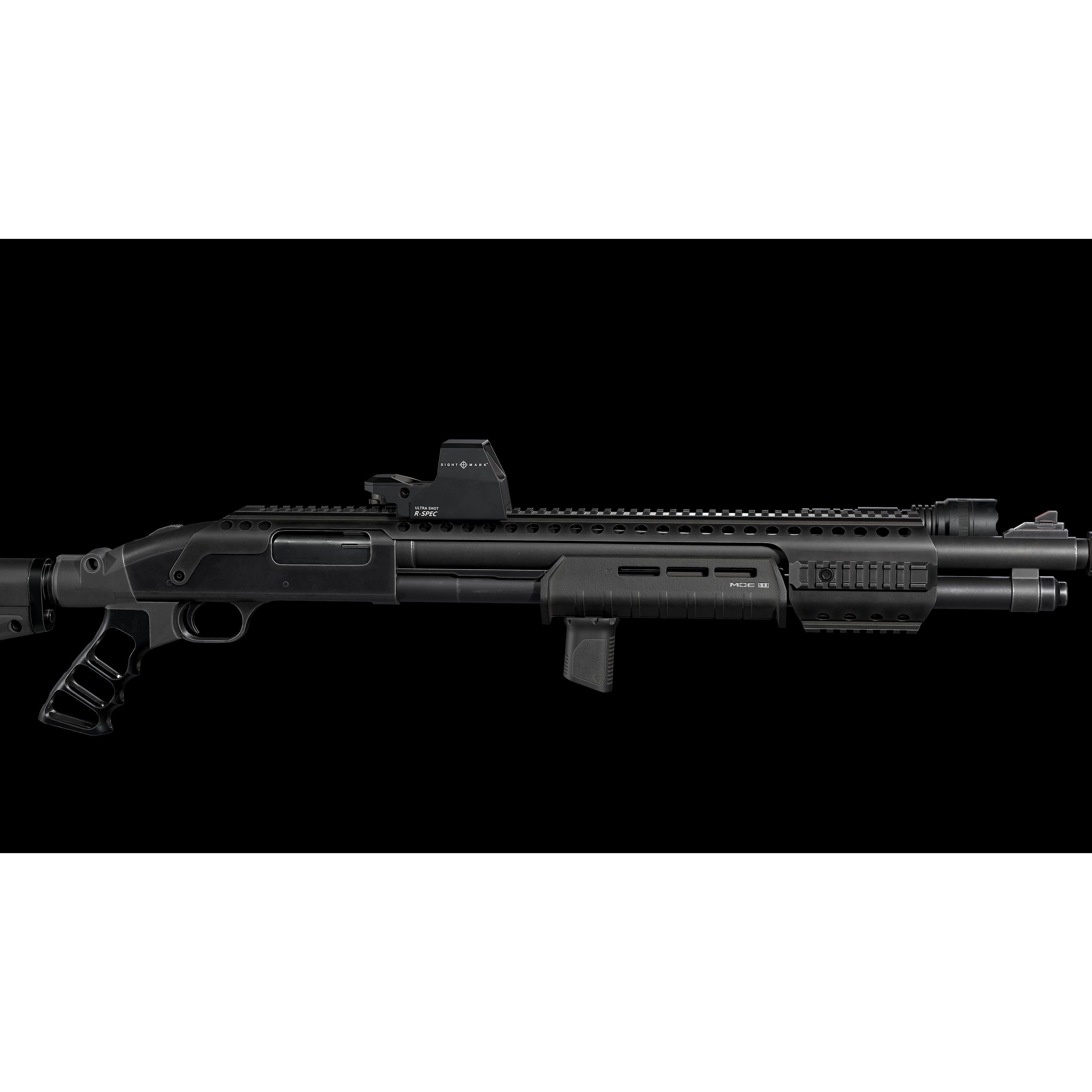 Mossberg 590 Tactical Shotgun - Low-Poly Game-Ready 3D Model - View 20