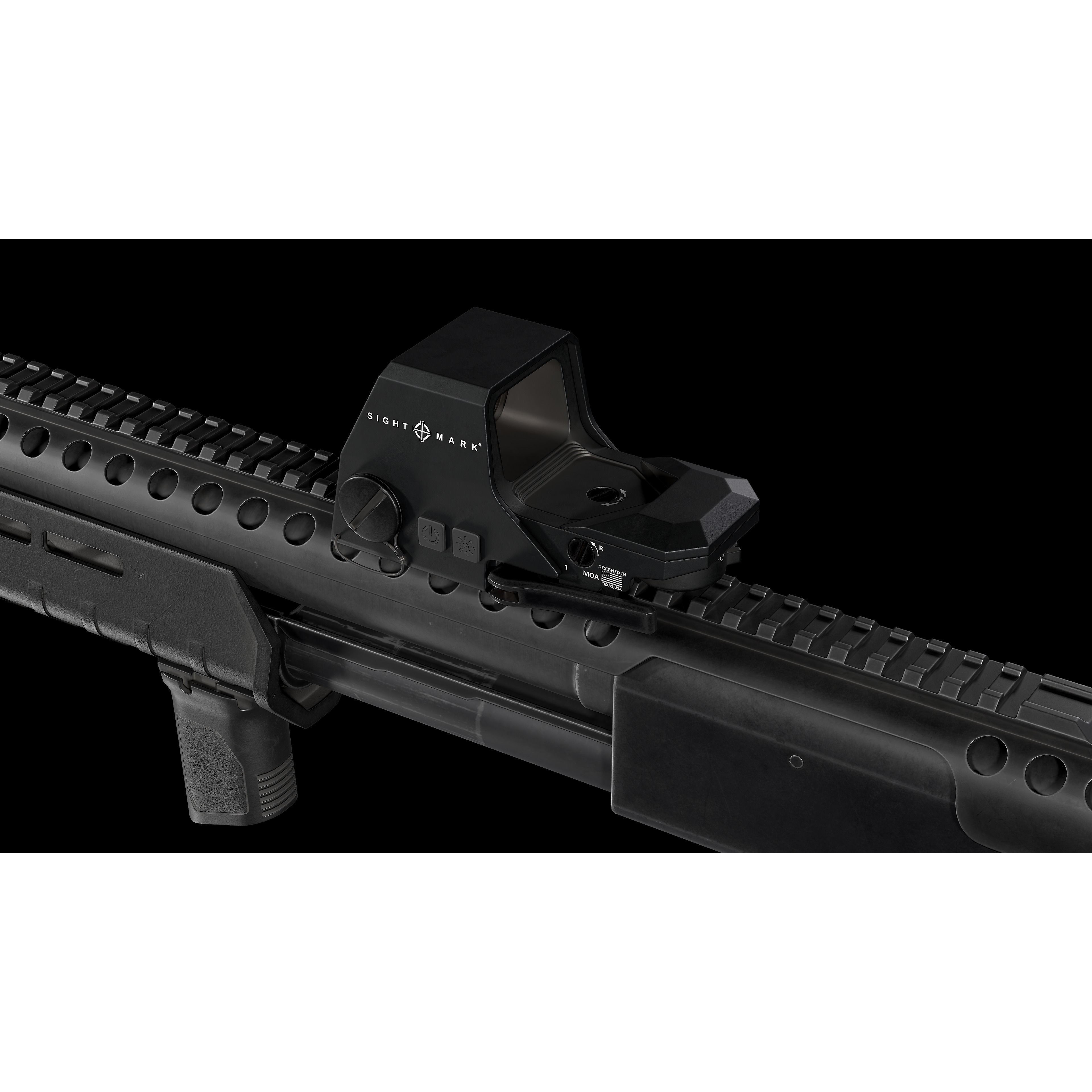 Mossberg 590 Tactical Shotgun - Low-Poly Game-Ready 3D Model - View 26