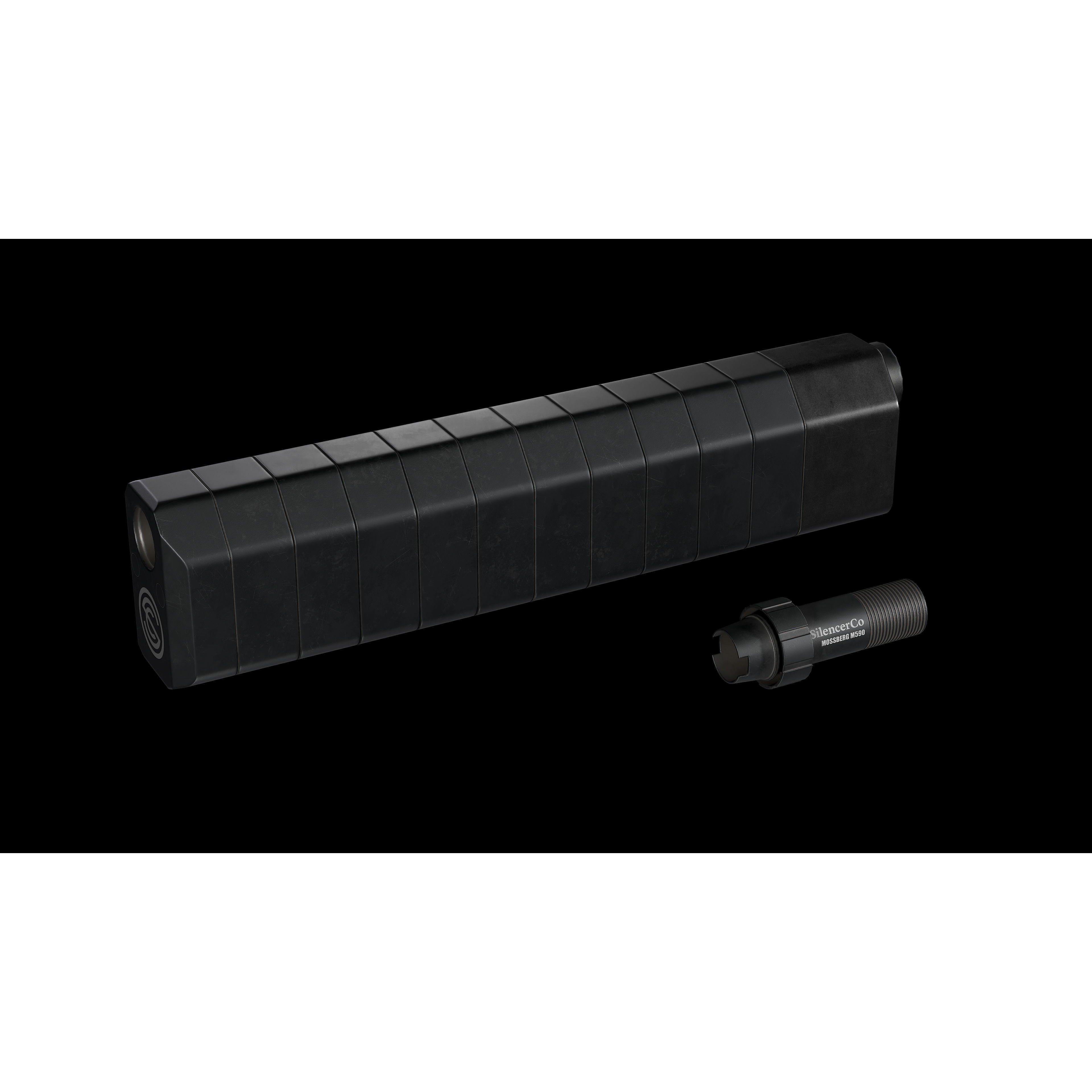 Mossberg 590 Tactical Shotgun - Low-Poly Game-Ready 3D Model - View 31