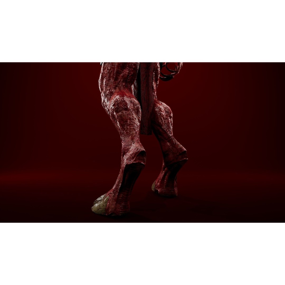 Azrakul Demon 3D Model – Low Poly Game-Ready Character, FBX, PBR - View 11