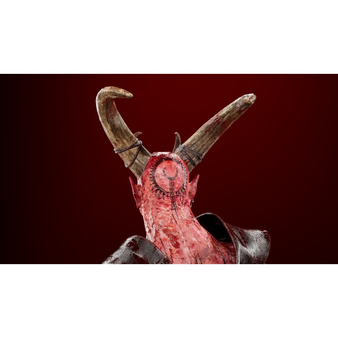 Azrakul Demon 3D Model – Low Poly Game-Ready Character, FBX, PBR - View 14