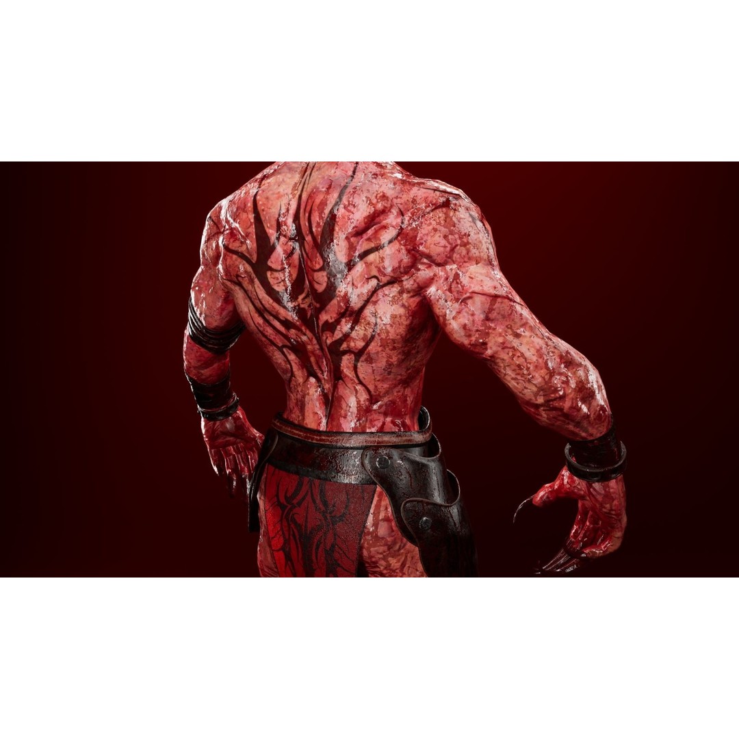 Azrakul Demon 3D Model – Low Poly Game-Ready Character, FBX, PBR - View 15