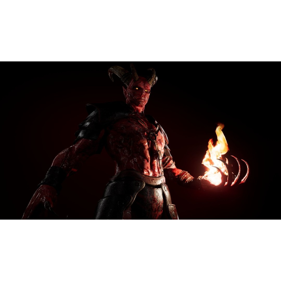 Azrakul Demon 3D Model – Low Poly Game-Ready Character, FBX, PBR - View 7