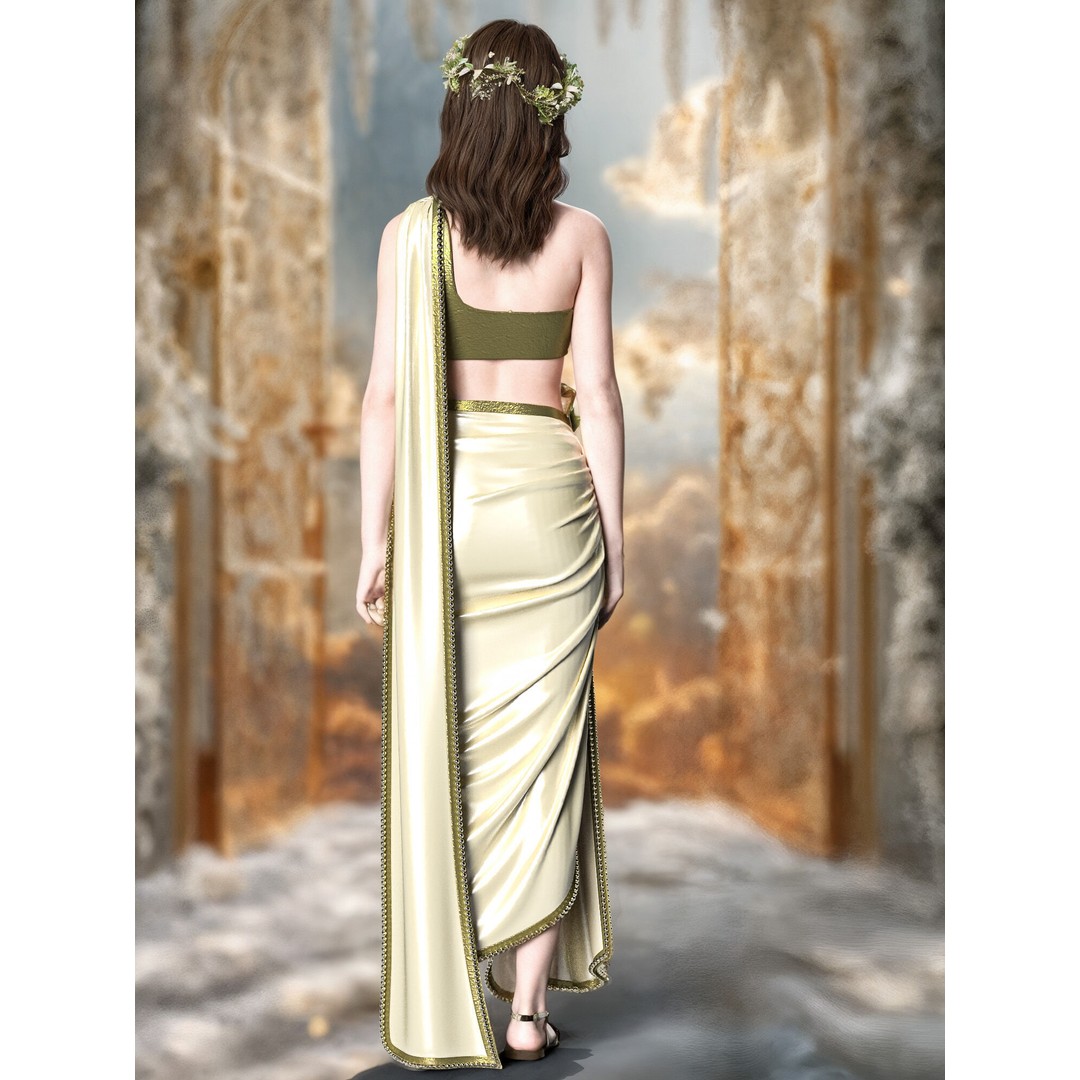 The Greek Grace Collection 3D Model – Elegant Women's Garments, FBX/OBJ - View 10