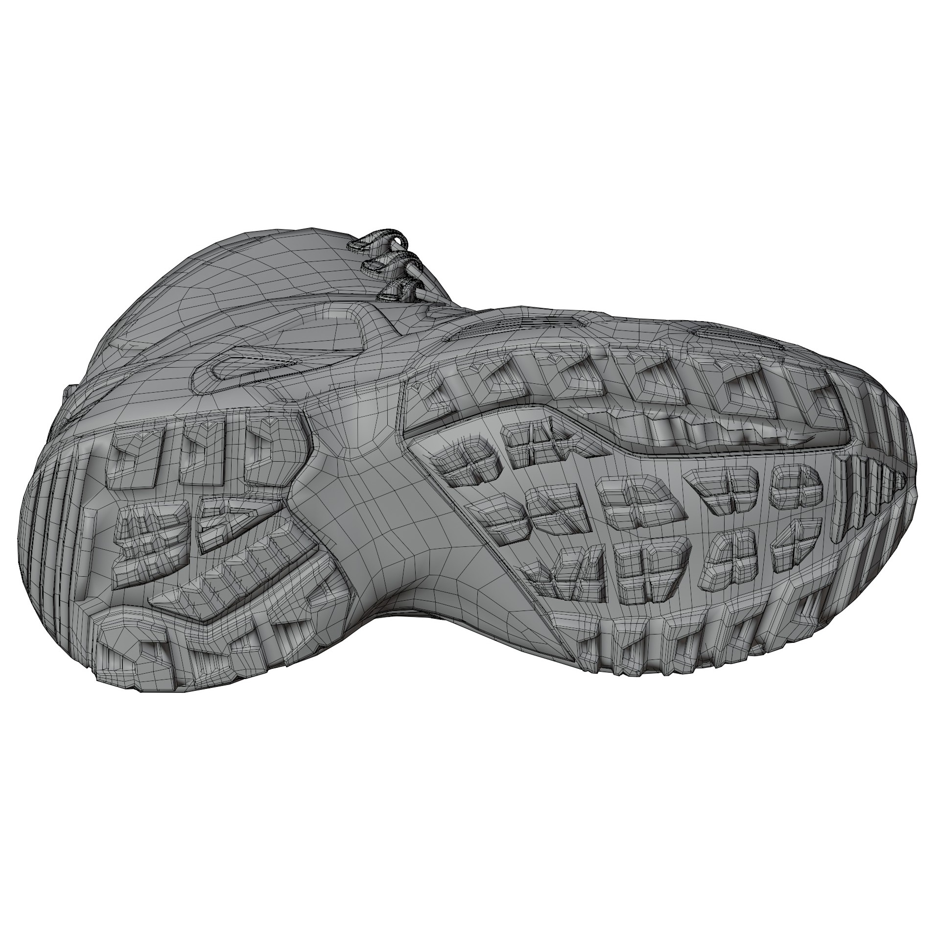 Lowa Zephyr Tactical Boots - Low-Poly Game-Ready 3D Model - View 24
