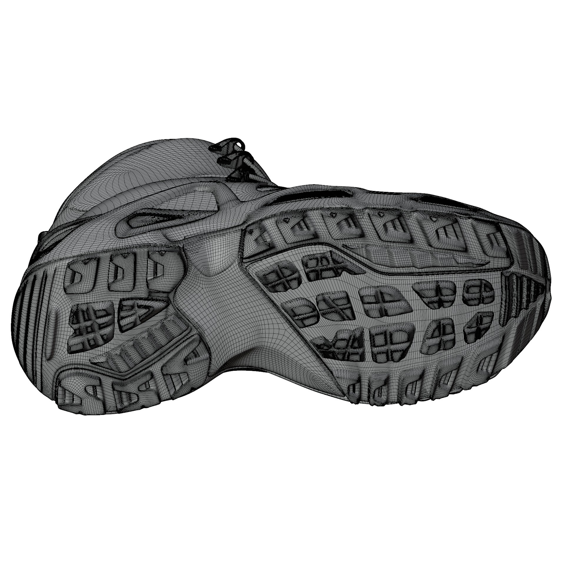 Lowa Zephyr Tactical Boots - Low-Poly Game-Ready 3D Model - View 26