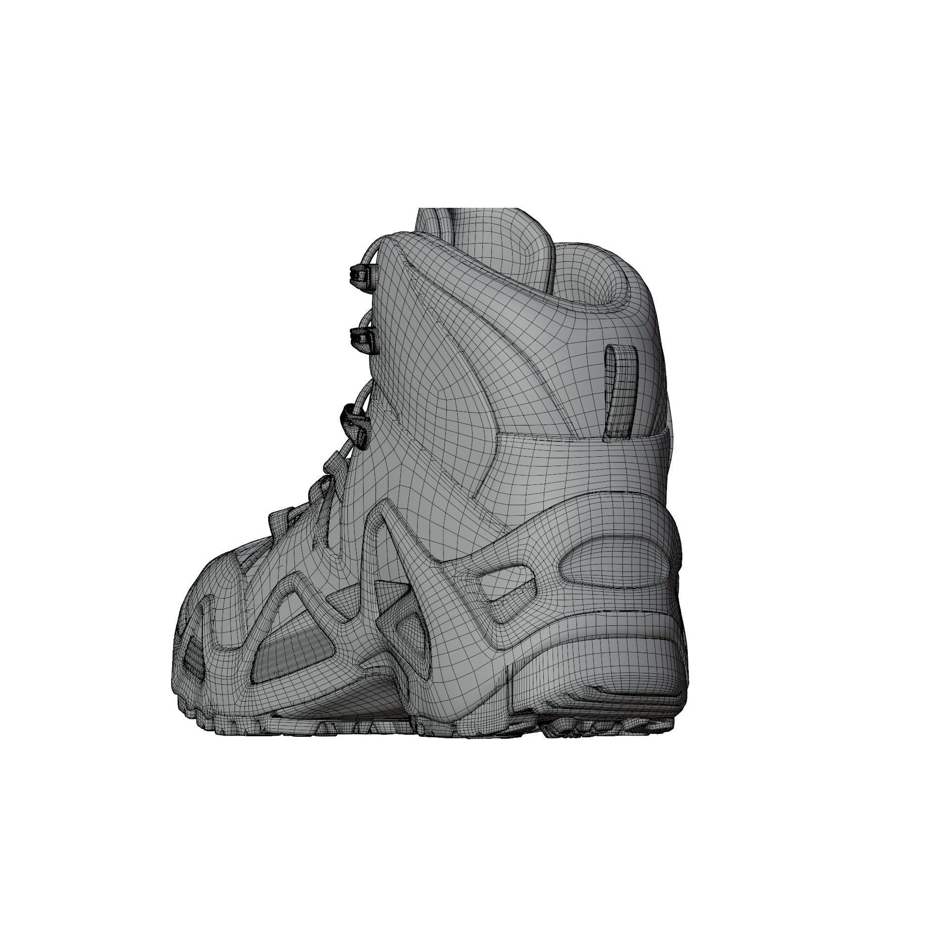 Lowa Zephyr Tactical Boots - Low-Poly Game-Ready 3D Model - View 31