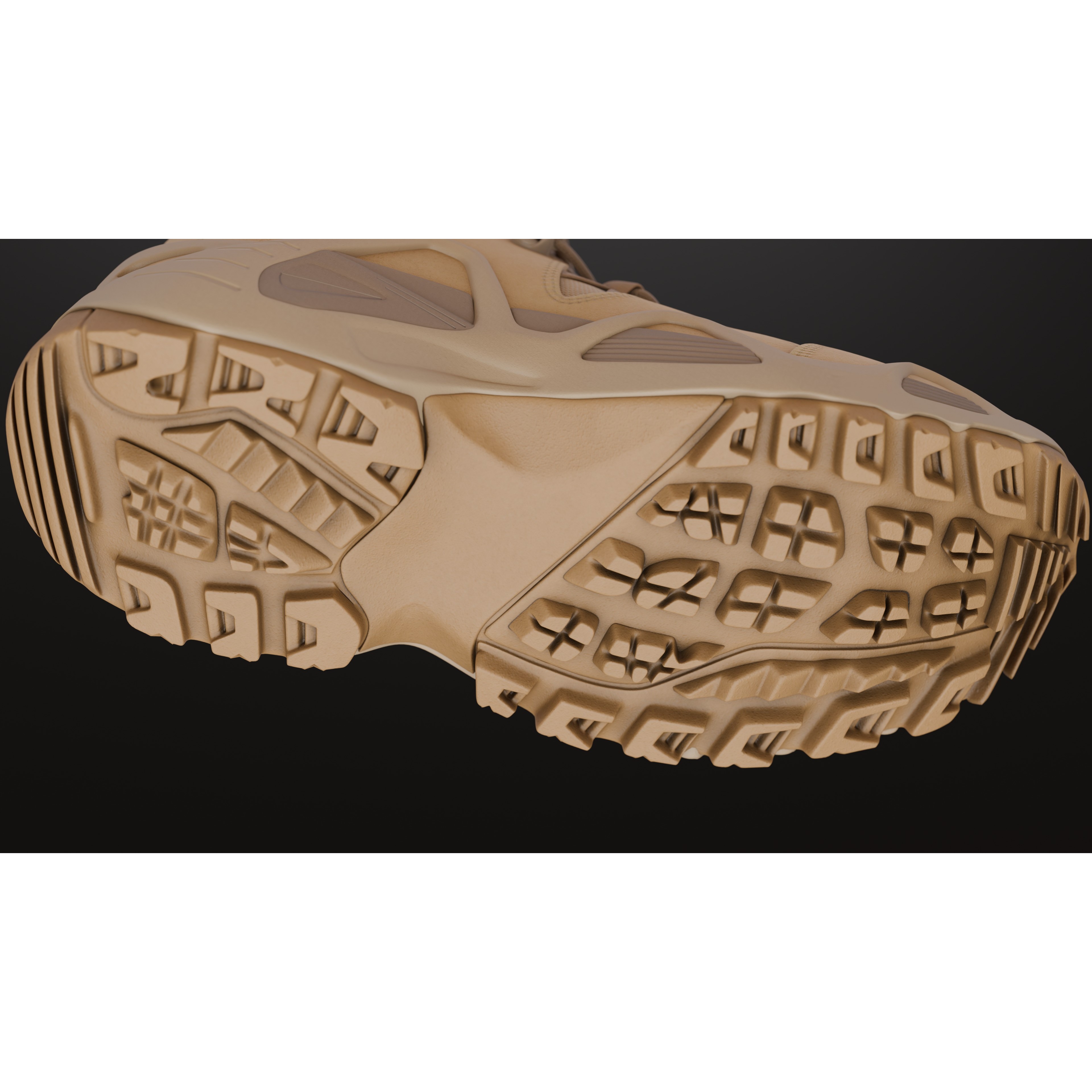 Lowa Zephyr Tactical Boots - Low-Poly Game-Ready 3D Model - View 33