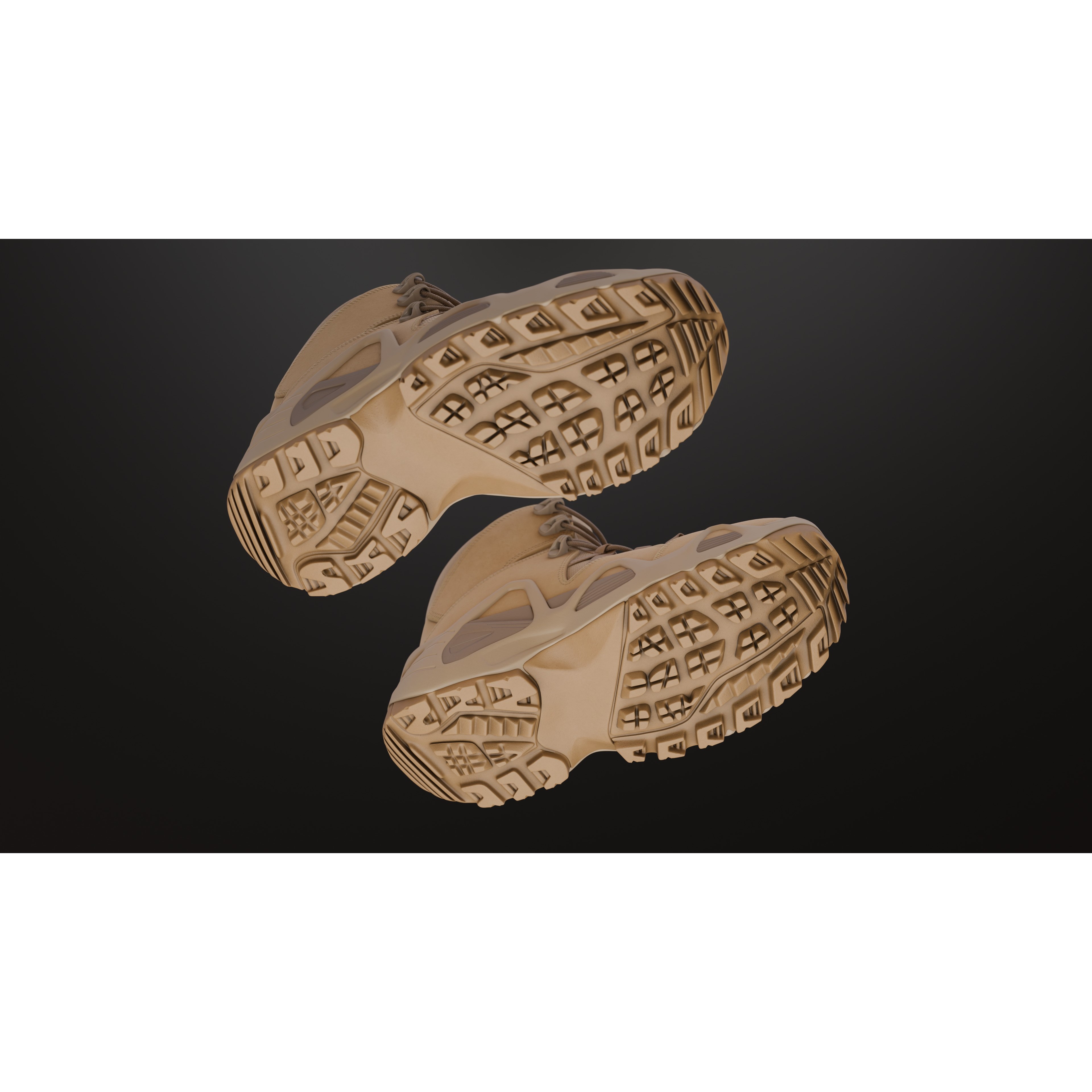 Lowa Zephyr Tactical Boots - Low-Poly Game-Ready 3D Model - View 37