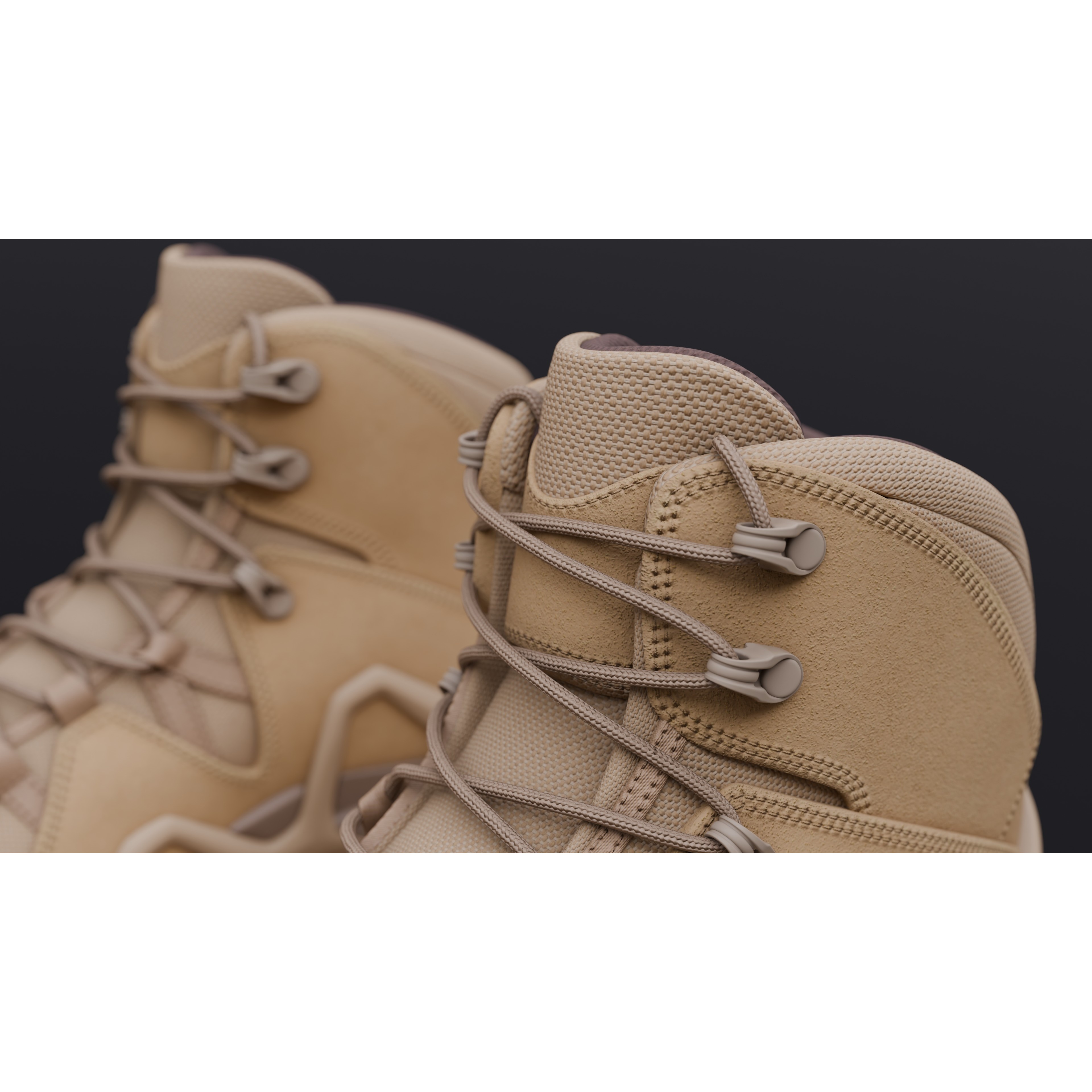 Lowa Zephyr Tactical Boots - Low-Poly Game-Ready 3D Model - View 45