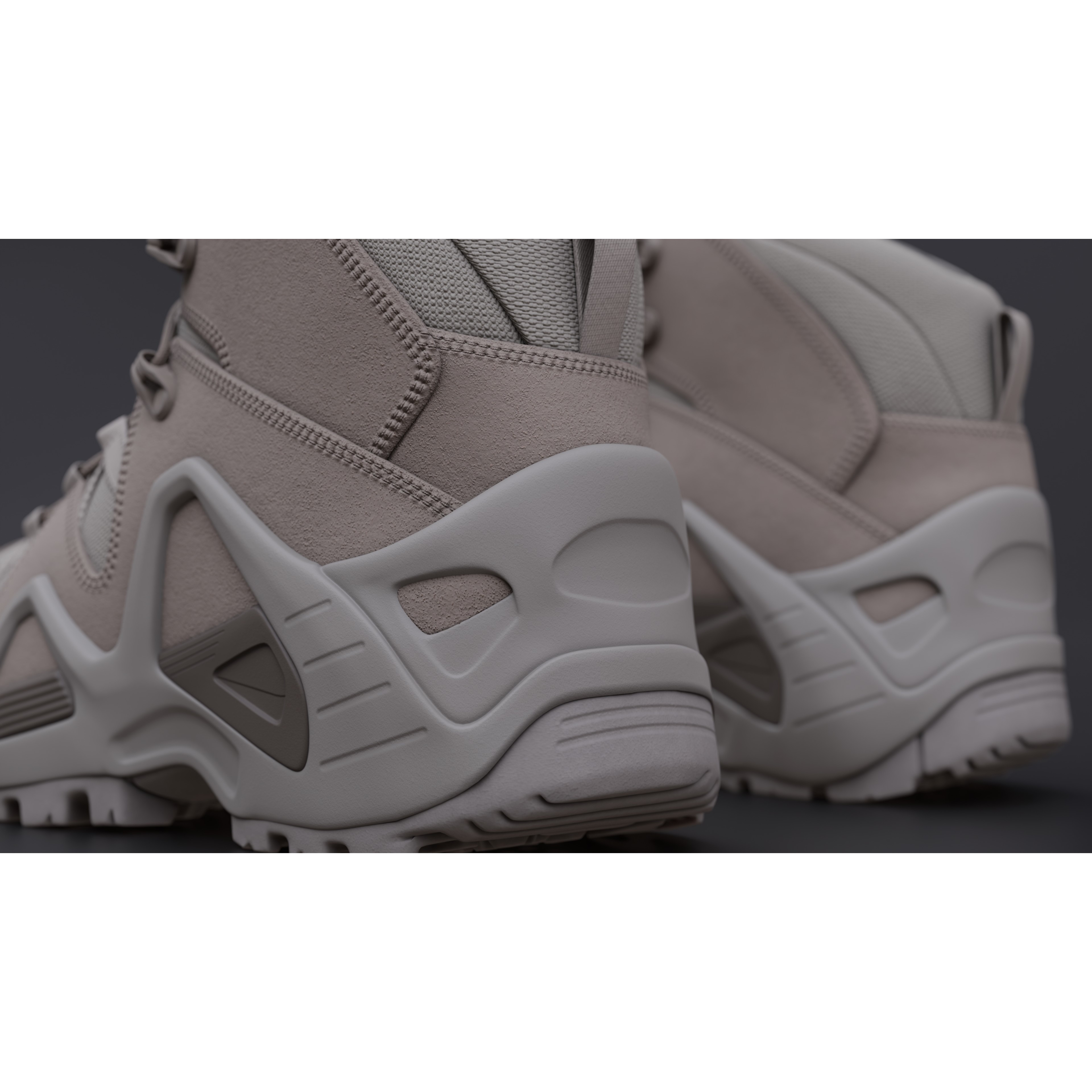 Lowa Zephyr Tactical Boots - Low-Poly Game-Ready 3D Model - View 49