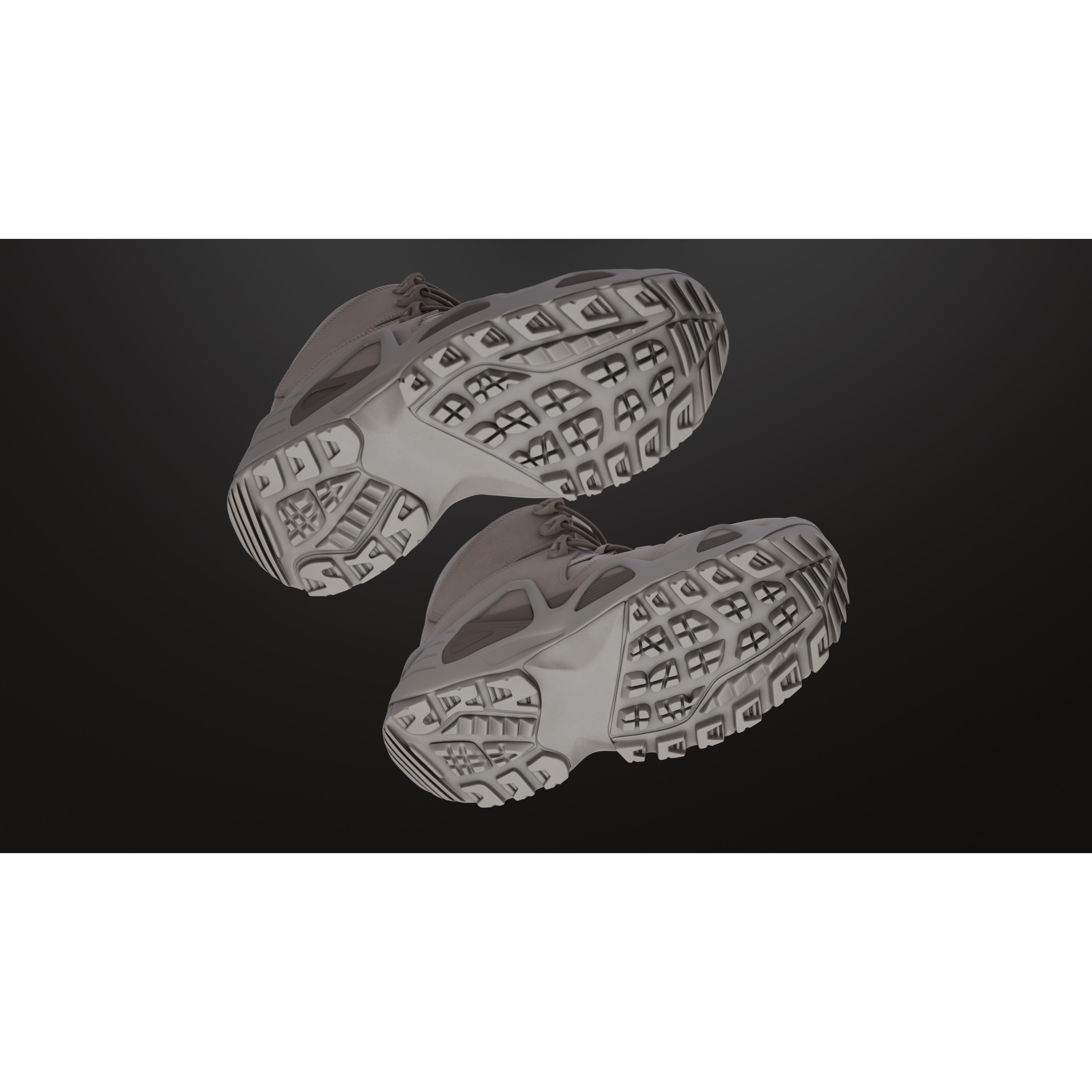 Lowa Zephyr Tactical Boots - Low-Poly Game-Ready 3D Model - View 51