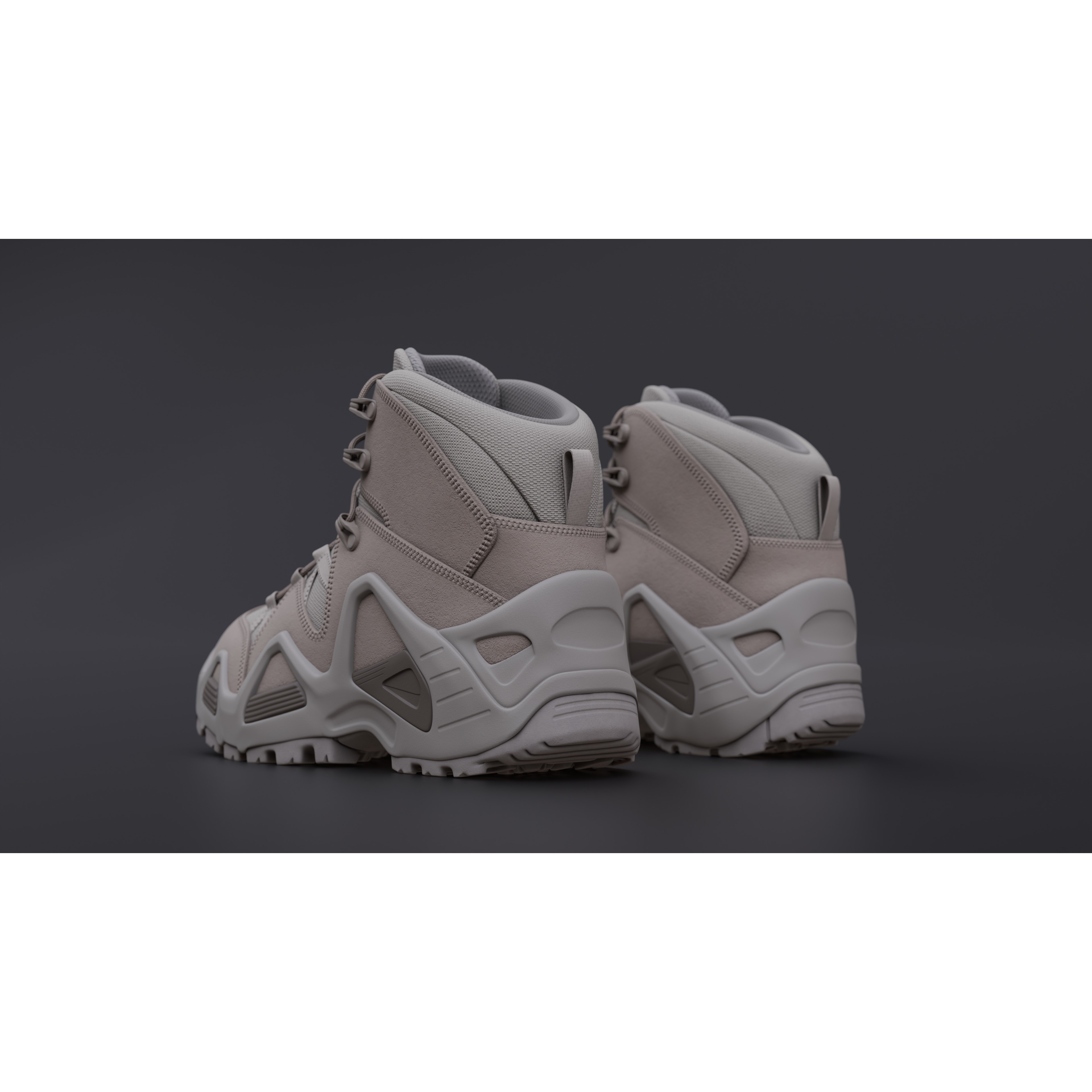 Lowa Zephyr Tactical Boots - Low-Poly Game-Ready 3D Model - View 55