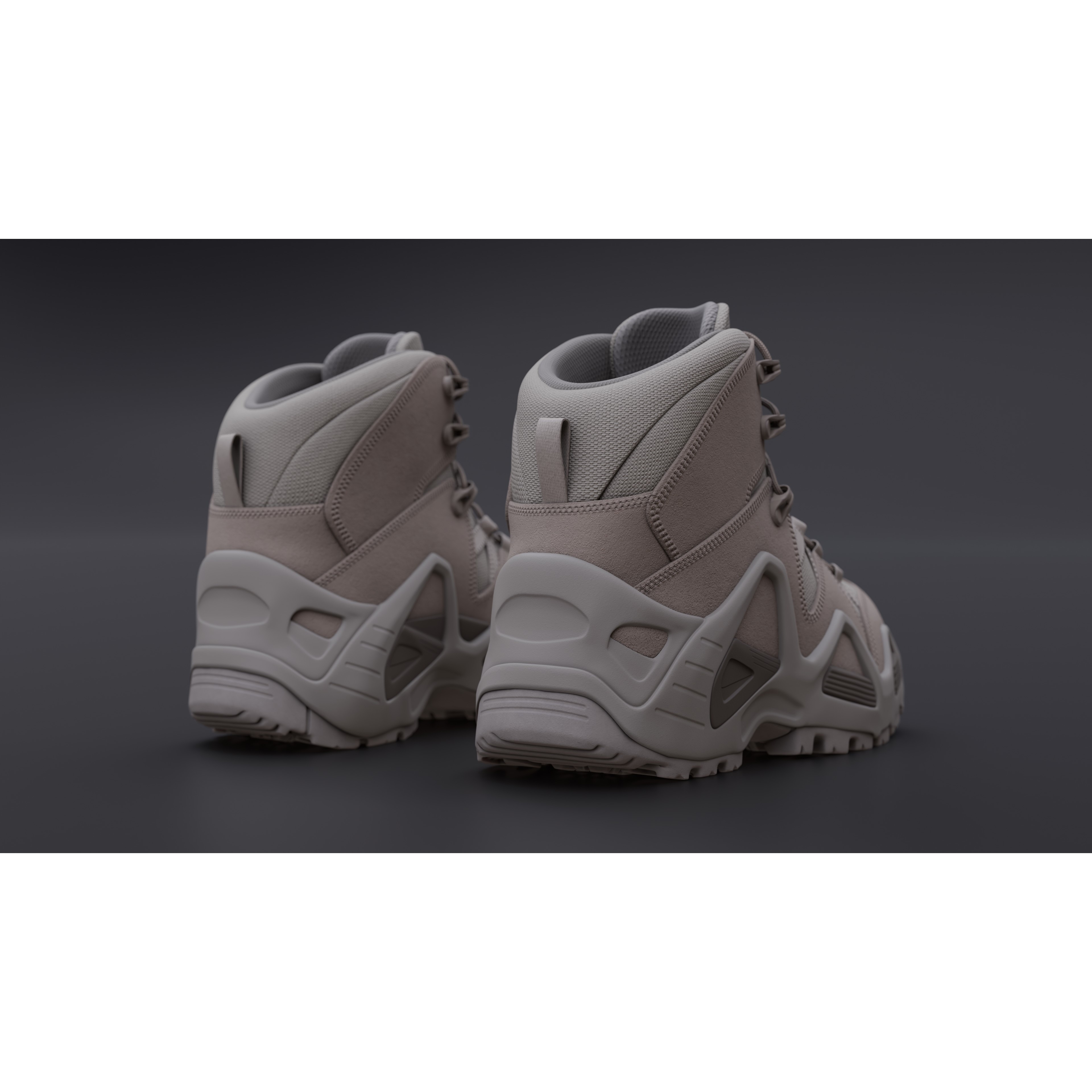 Lowa Zephyr Tactical Boots - Low-Poly Game-Ready 3D Model - View 56