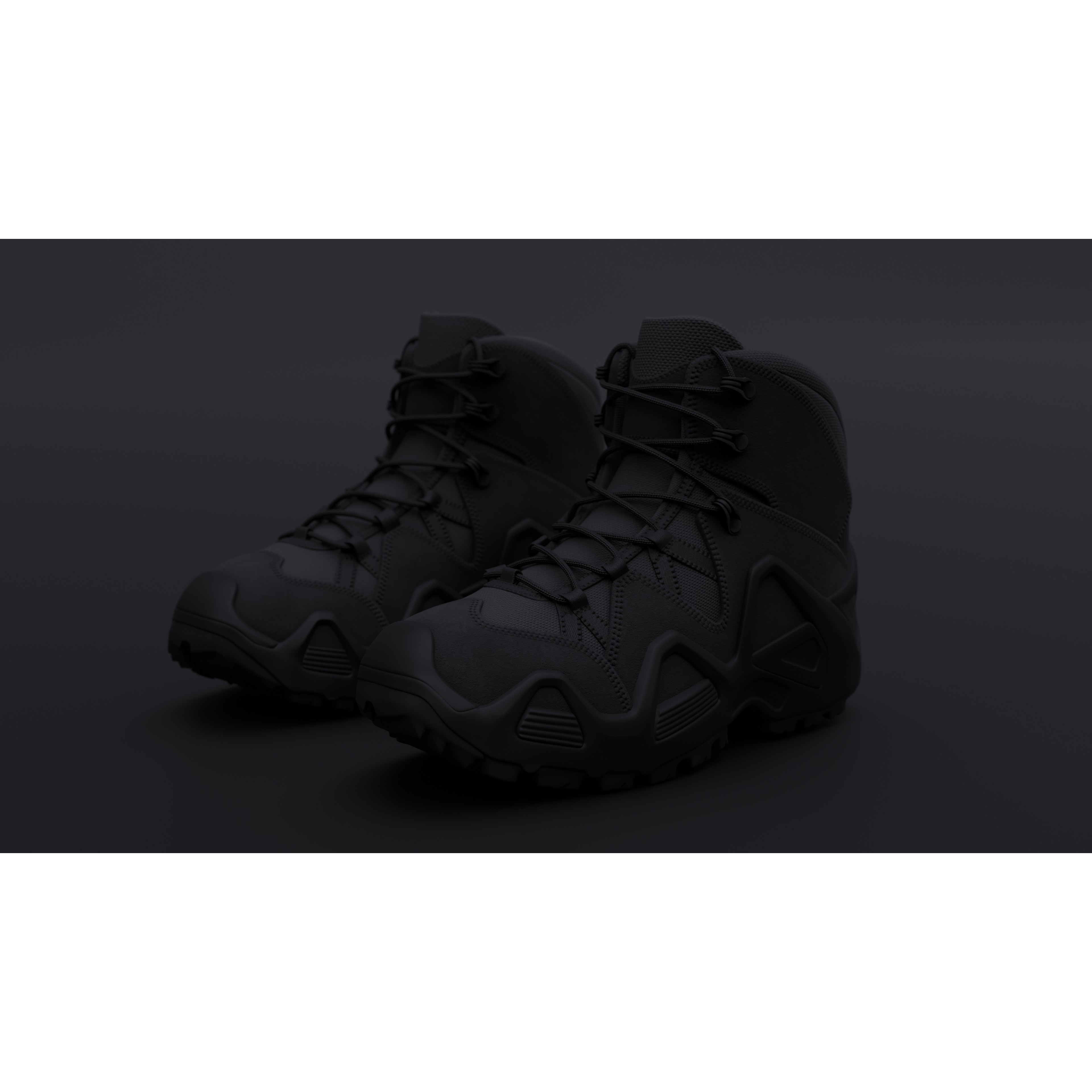 Lowa Zephyr Tactical Boots - Low-Poly Game-Ready 3D Model - View 67