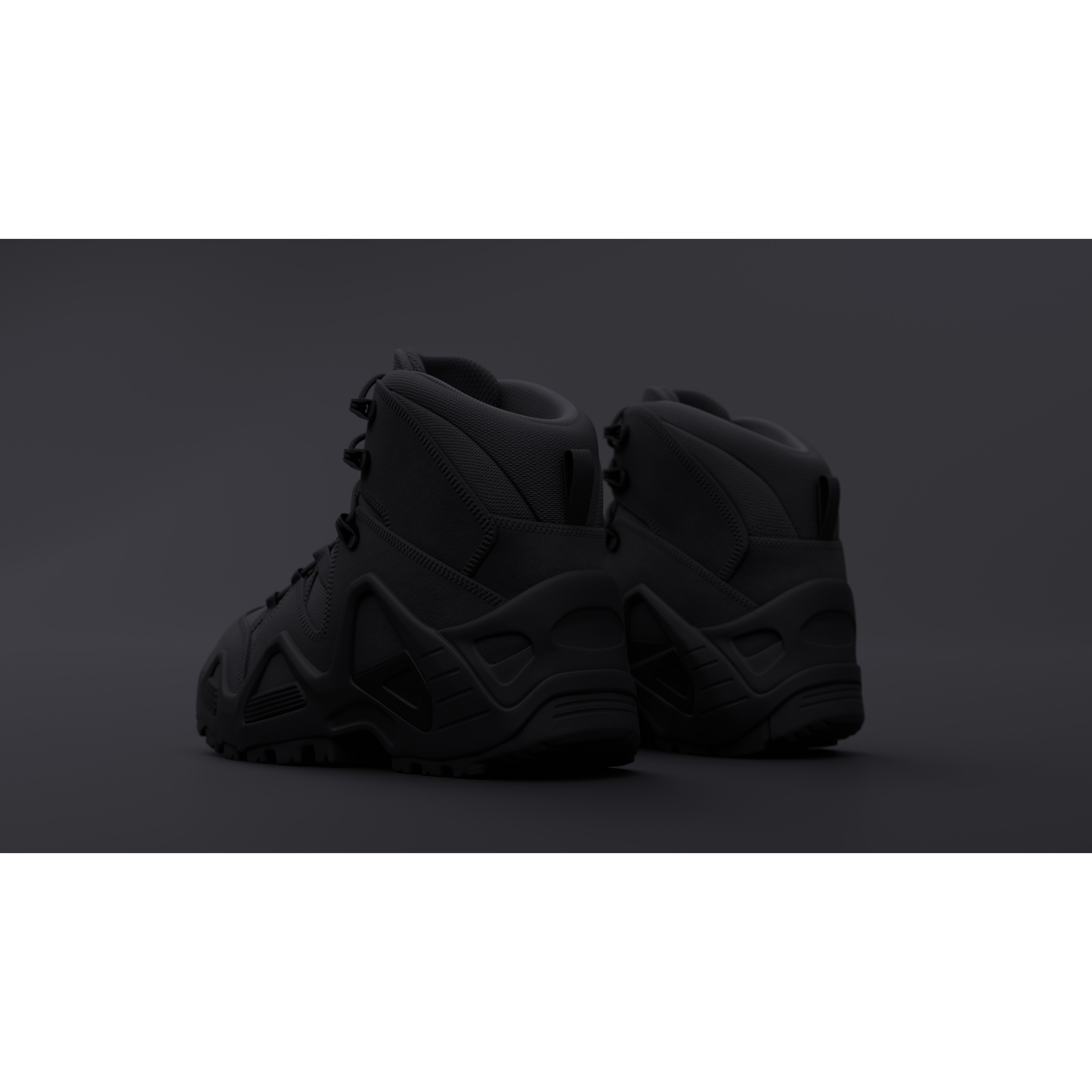 Lowa Zephyr Tactical Boots - Low-Poly Game-Ready 3D Model - View 69