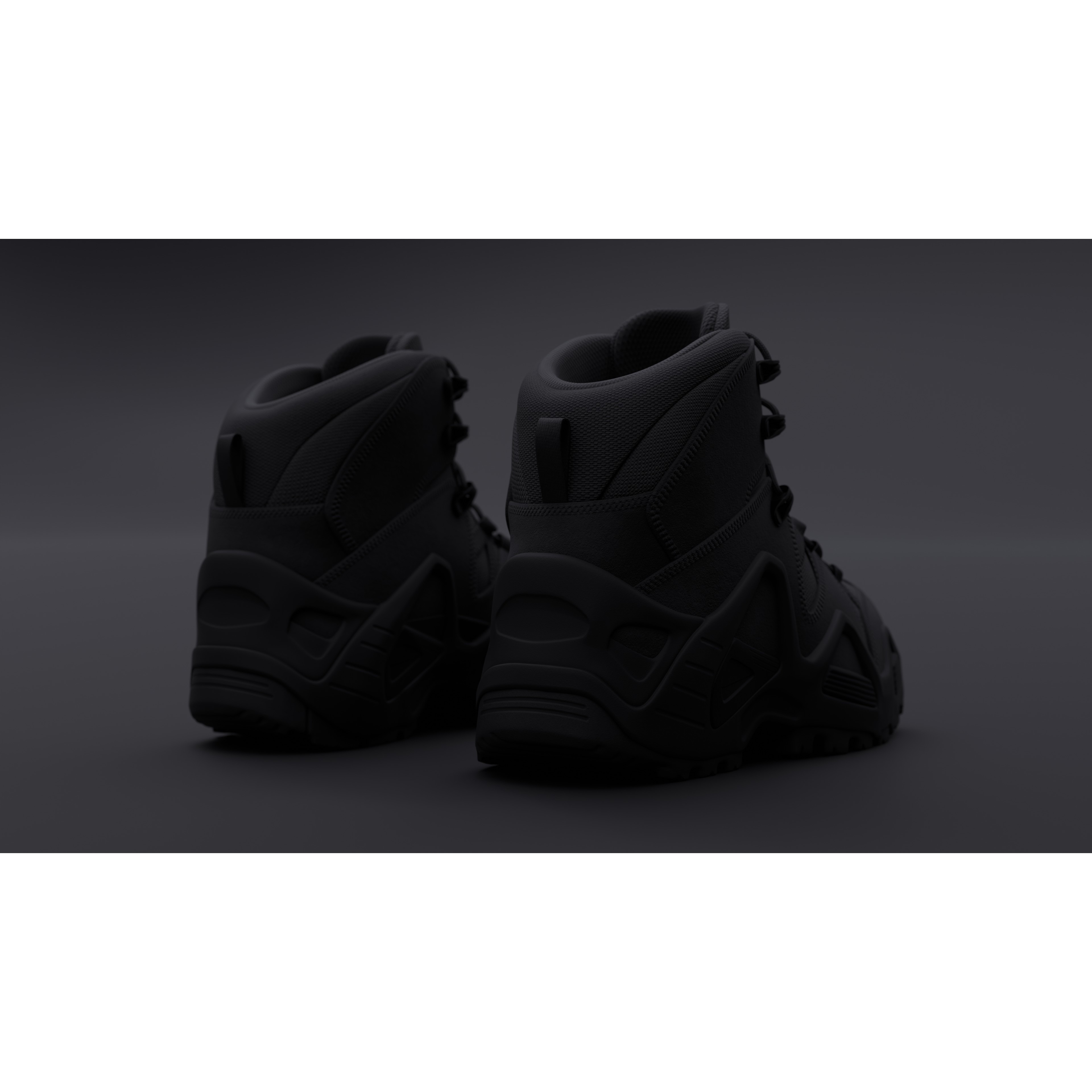 Lowa Zephyr Tactical Boots - Low-Poly Game-Ready 3D Model - View 70