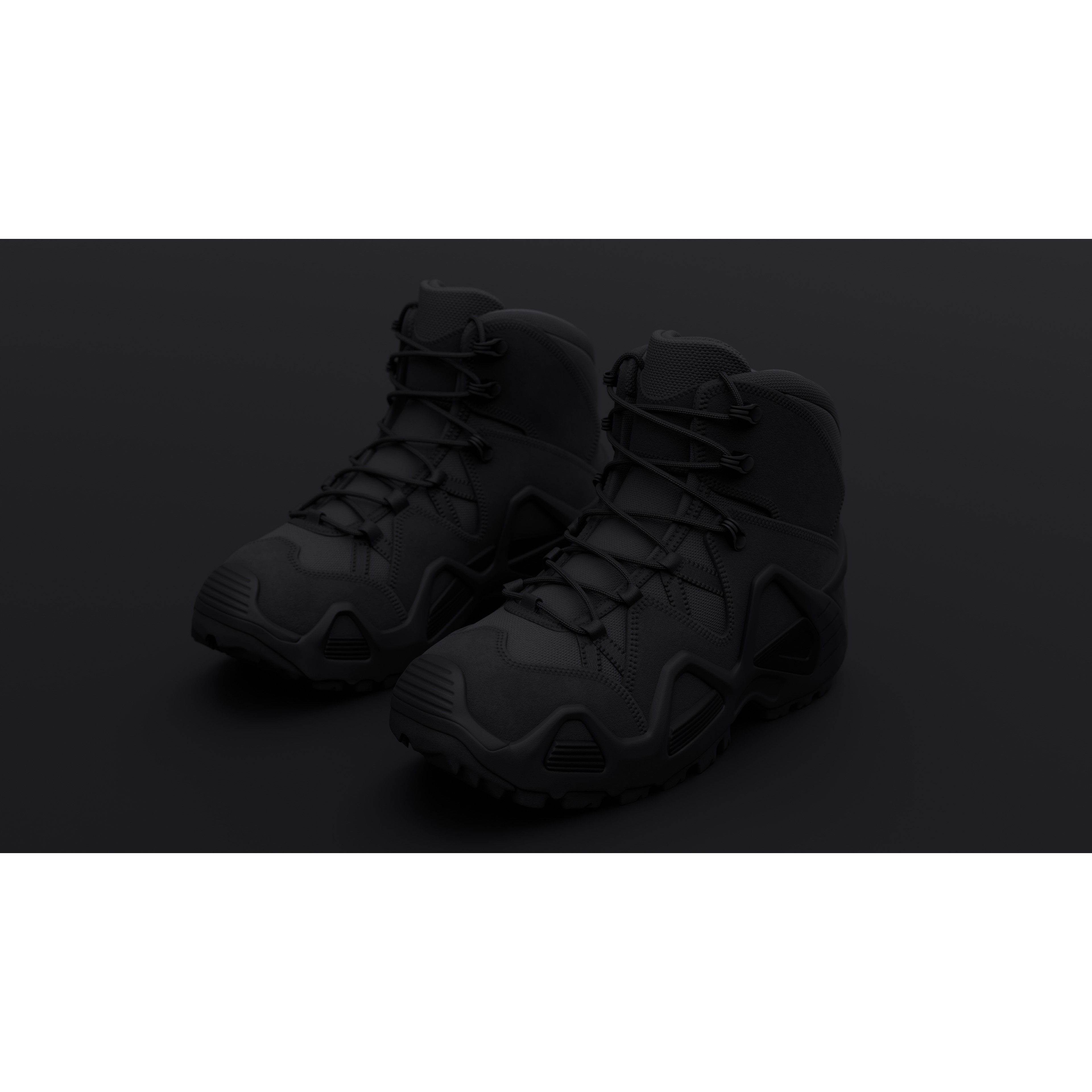 Lowa Zephyr Tactical Boots - Low-Poly Game-Ready 3D Model - View 71