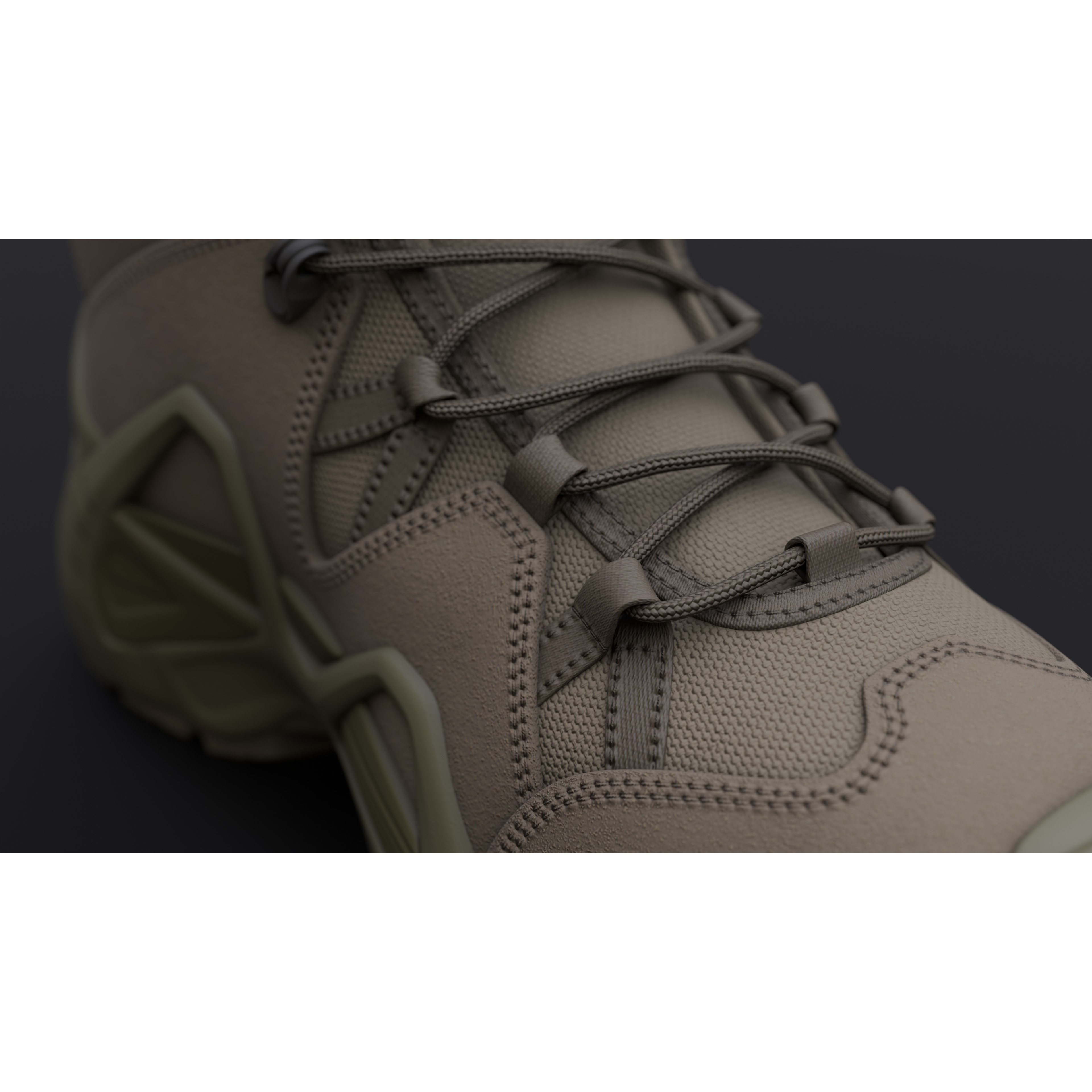 Lowa Zephyr Tactical Boots - Low-Poly Game-Ready 3D Model - View 77