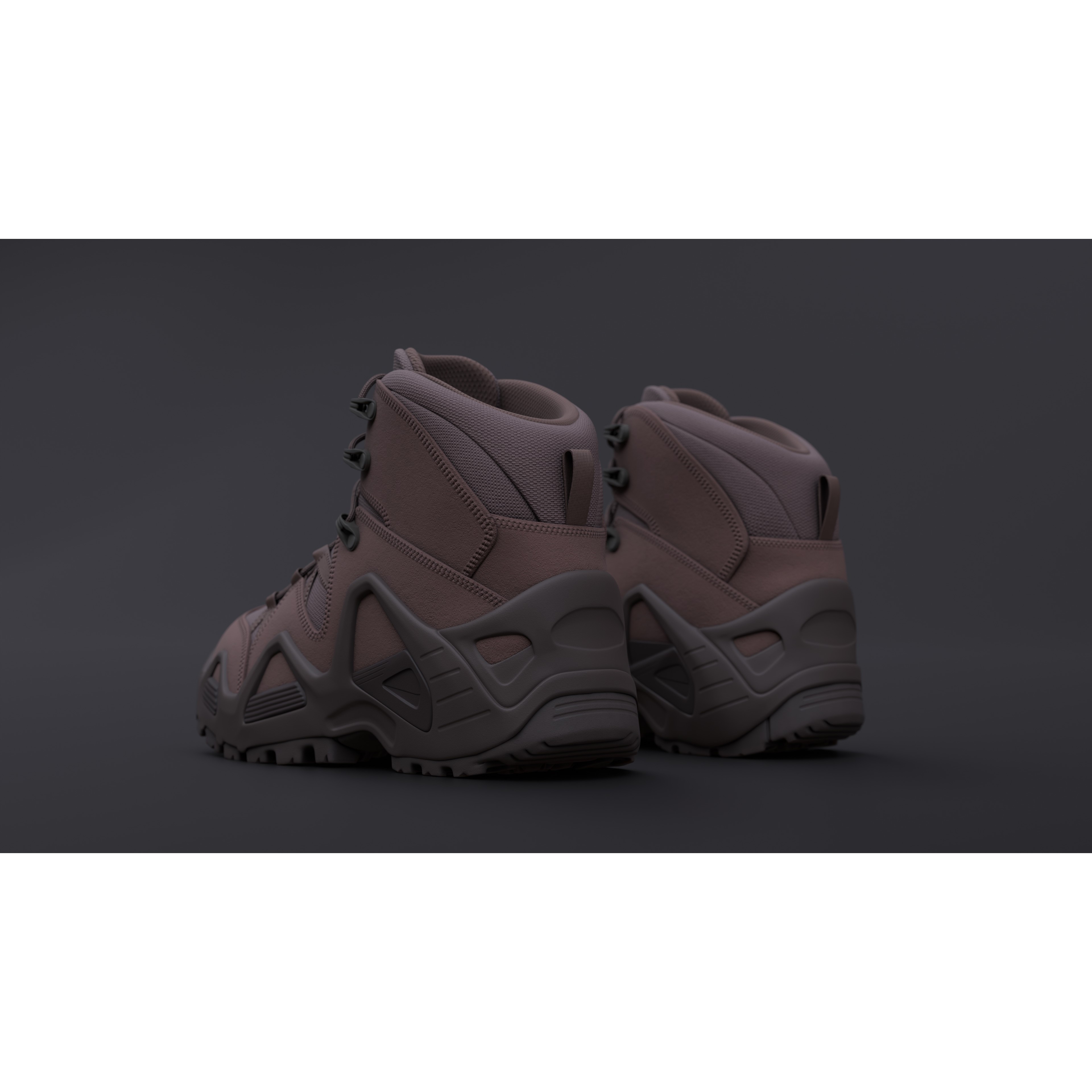 Lowa Zephyr Tactical Boots - Low-Poly Game-Ready 3D Model - View 85