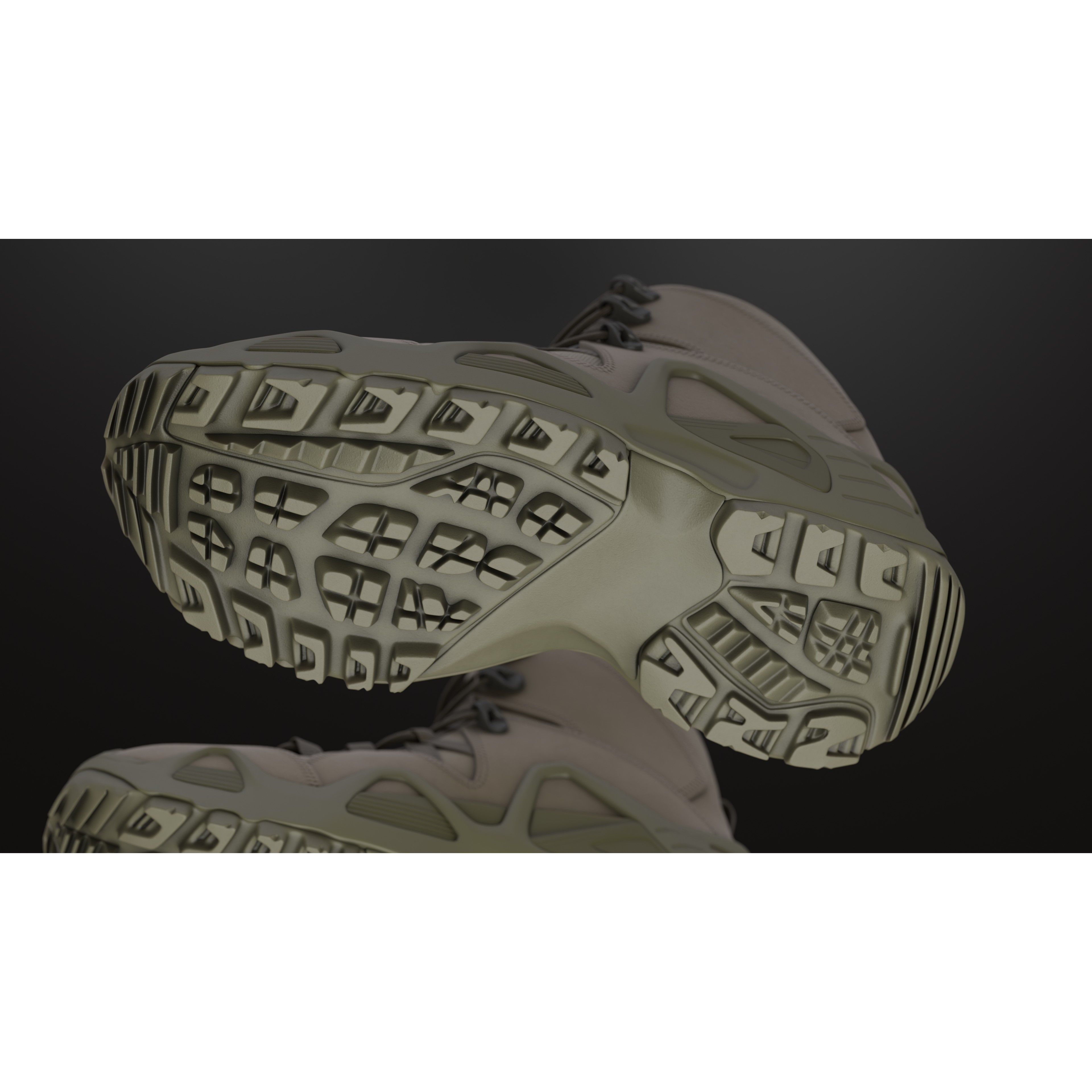 Lowa Zephyr Tactical Boots - Low-Poly Game-Ready 3D Model - View 87