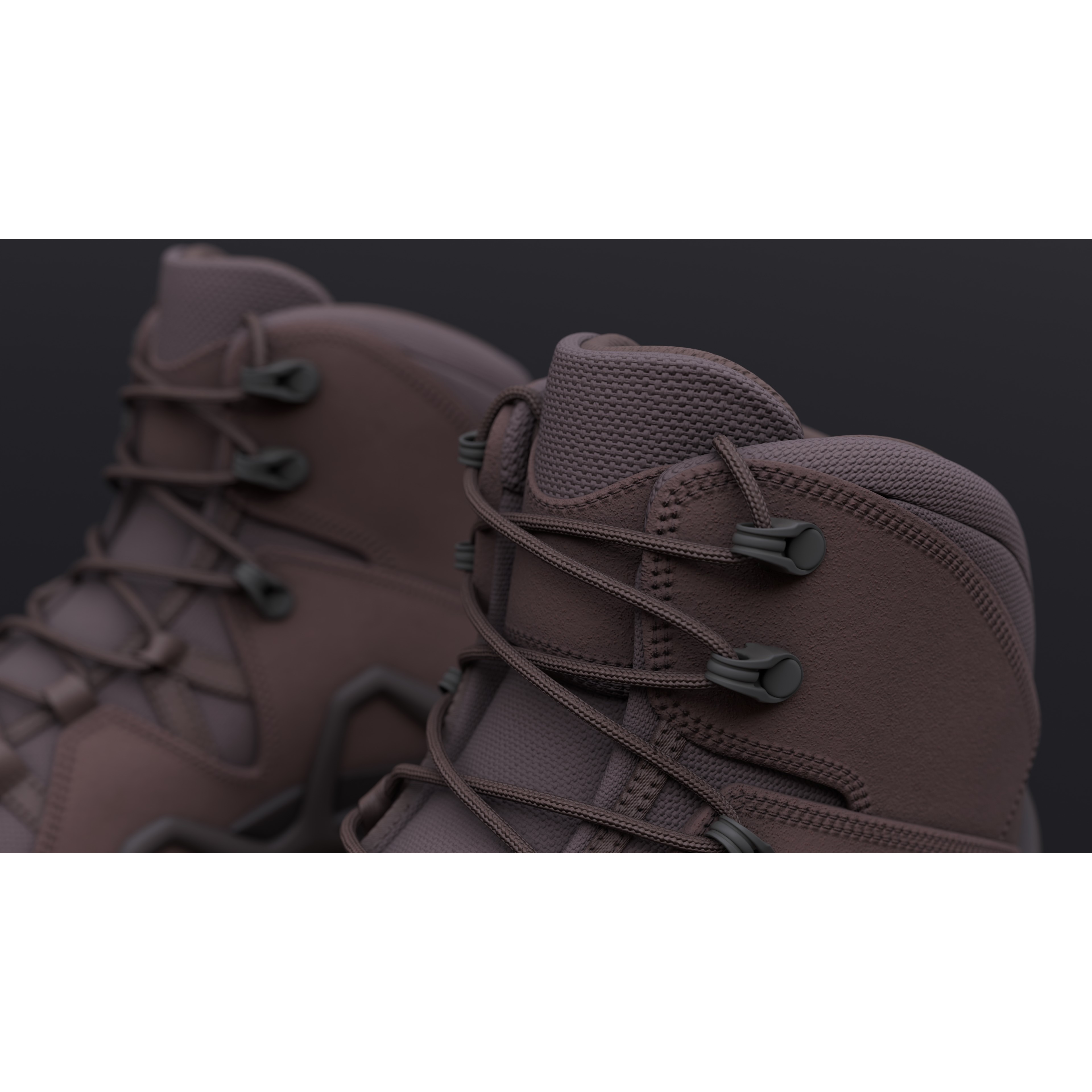 Lowa Zephyr Tactical Boots - Low-Poly Game-Ready 3D Model - View 92
