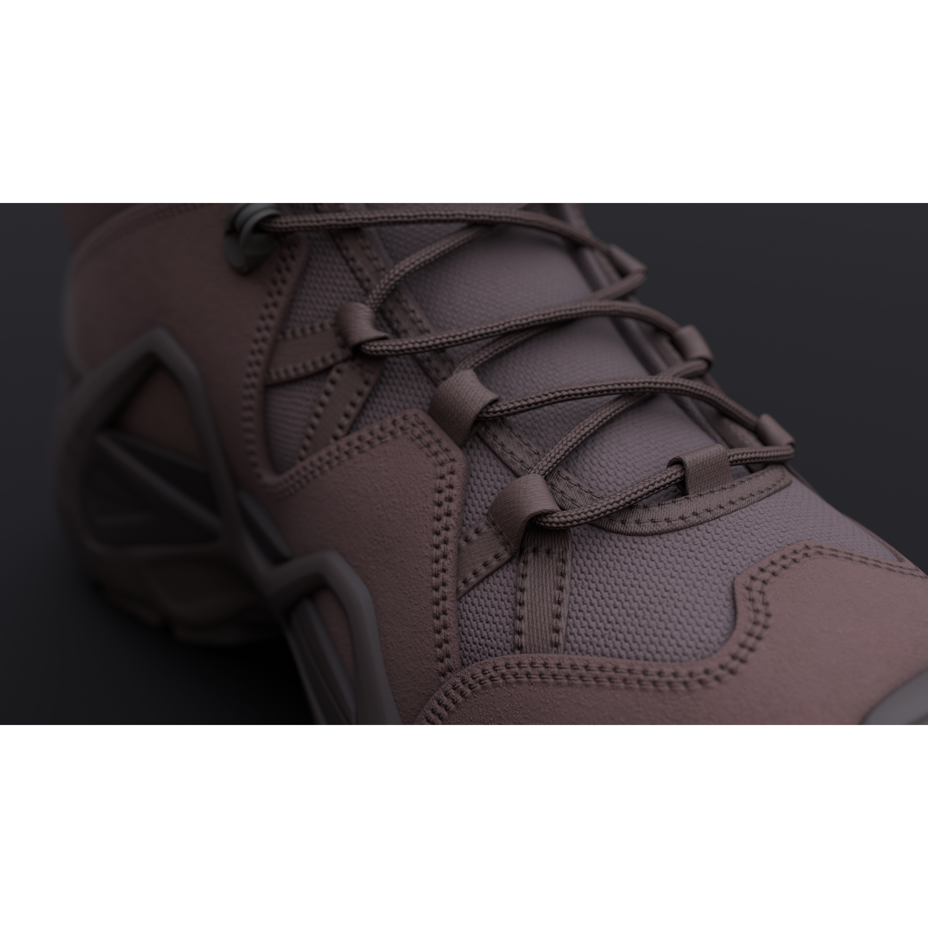 Lowa Zephyr Tactical Boots - Low-Poly Game-Ready 3D Model - View 94