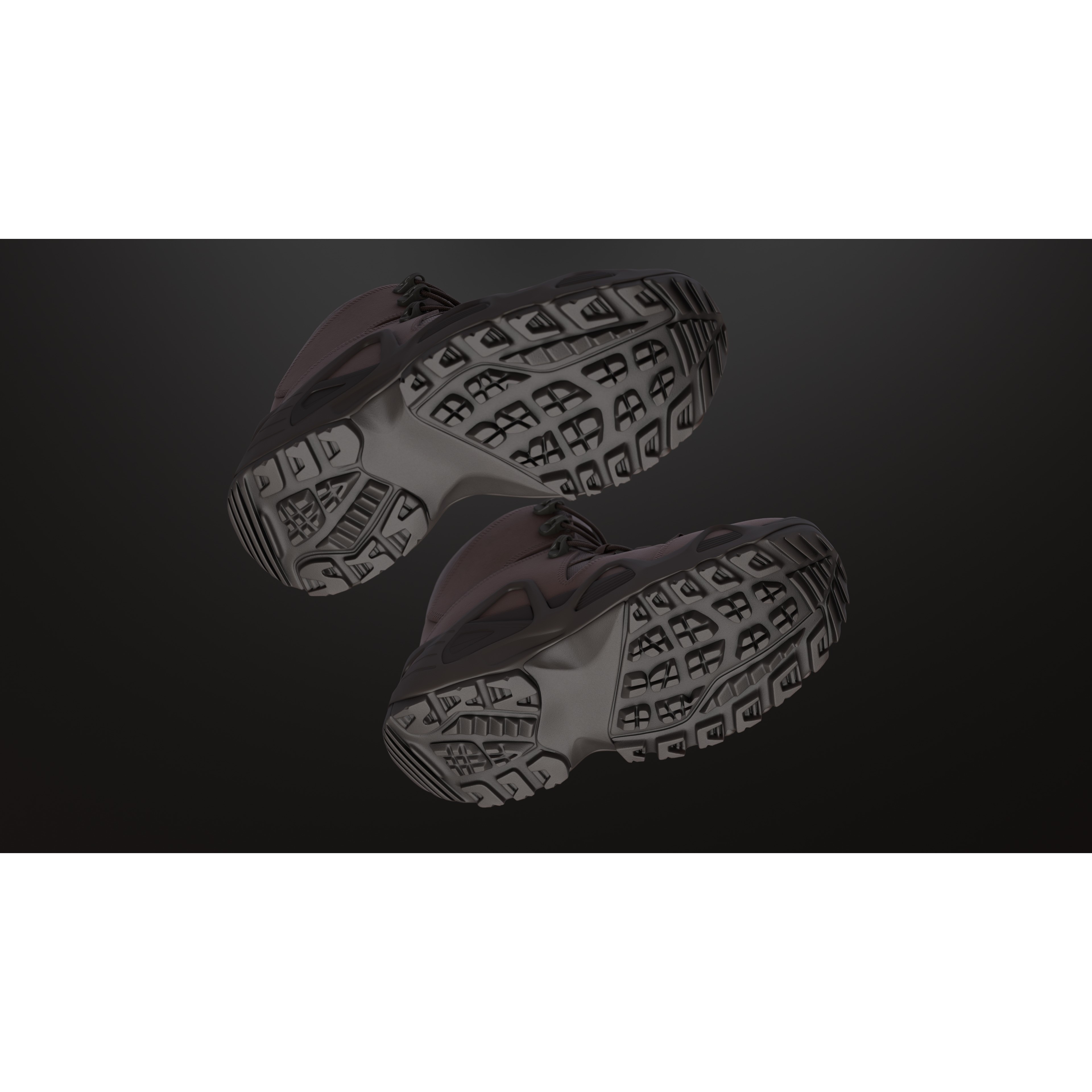Lowa Zephyr Tactical Boots - Low-Poly Game-Ready 3D Model - View 97