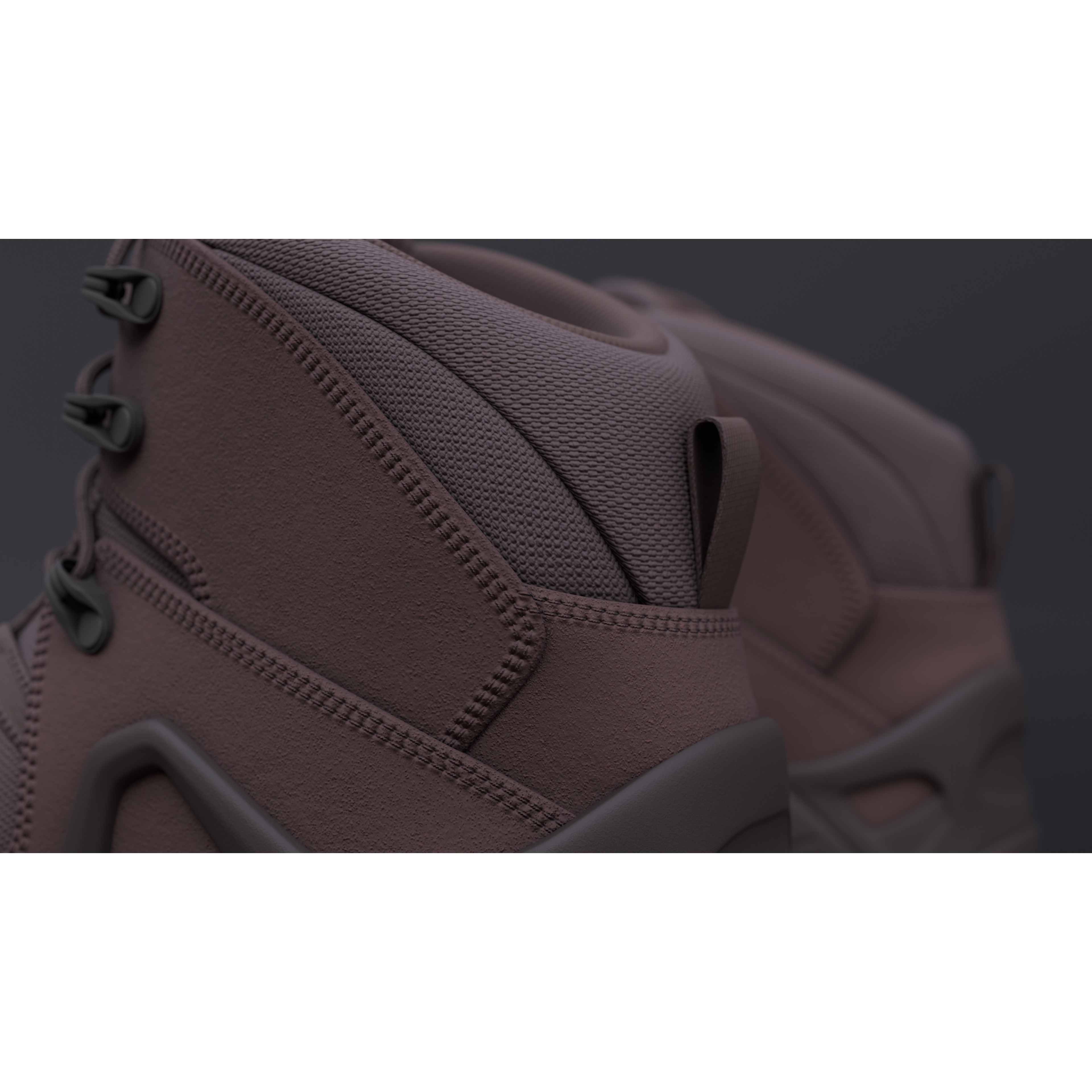 Lowa Zephyr Tactical Boots - Low-Poly Game-Ready 3D Model - View 98