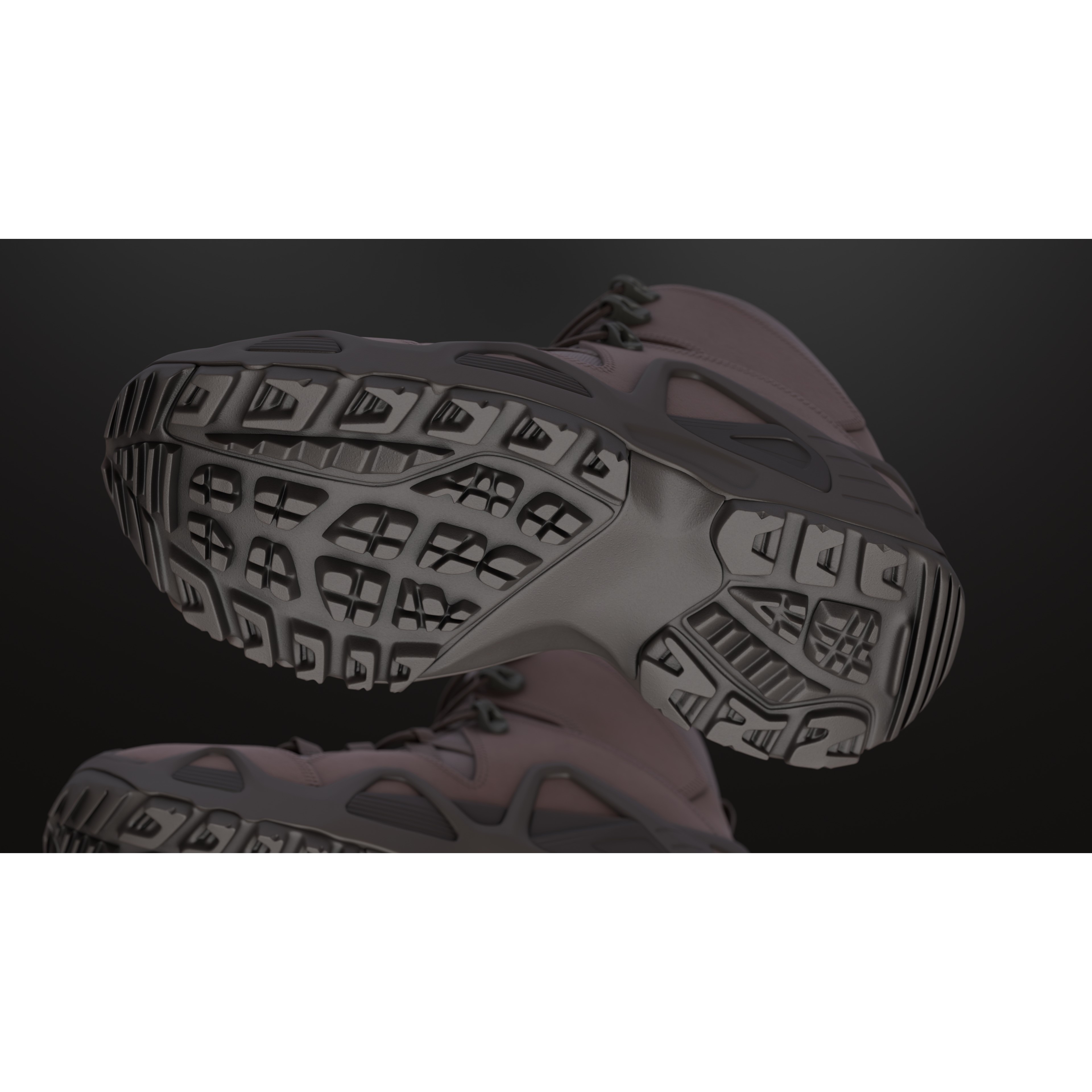 Lowa Zephyr Tactical Boots - Low-Poly Game-Ready 3D Model - View 99