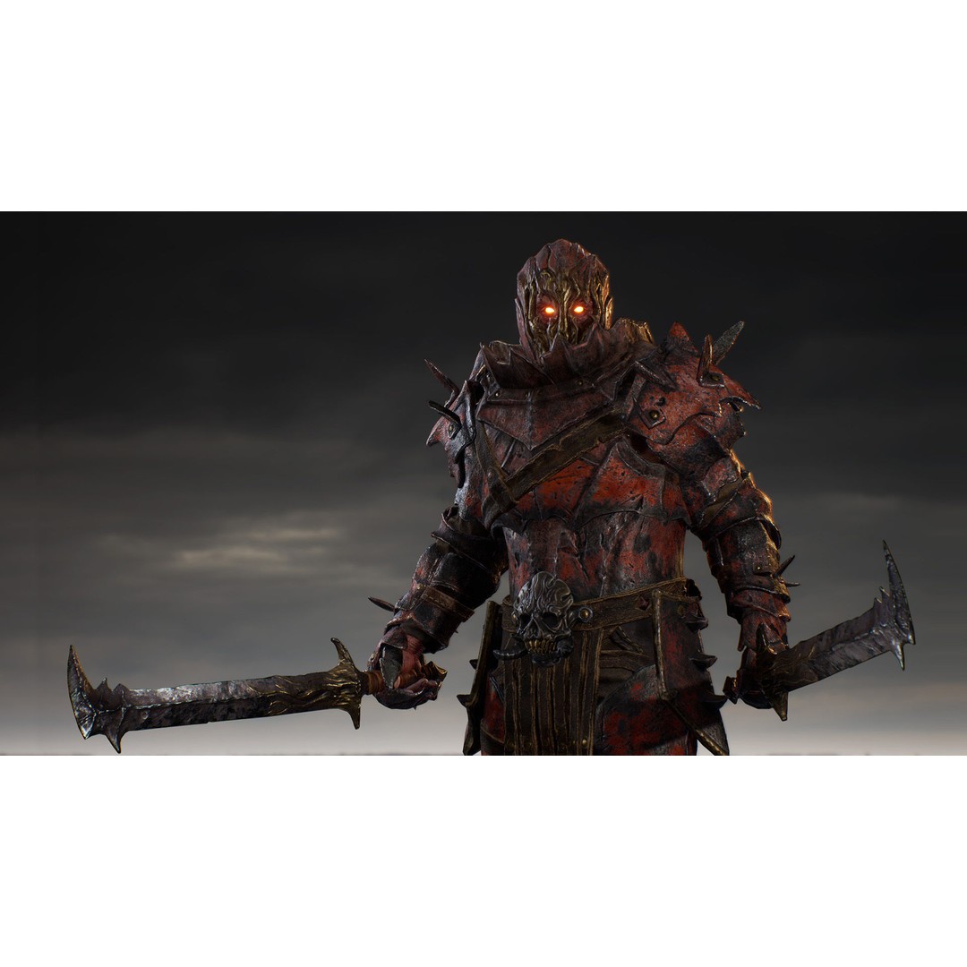 Chaos Knight 3D Model – Low Poly Game Ready Character, FBX - View 4
