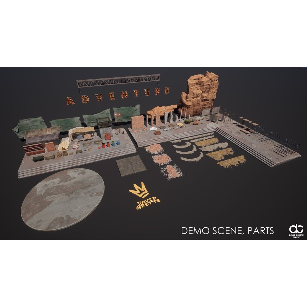 Adventure Characters Pack 2 3D Model – Low Poly RPG Shooter with Rigged Characters - View 20