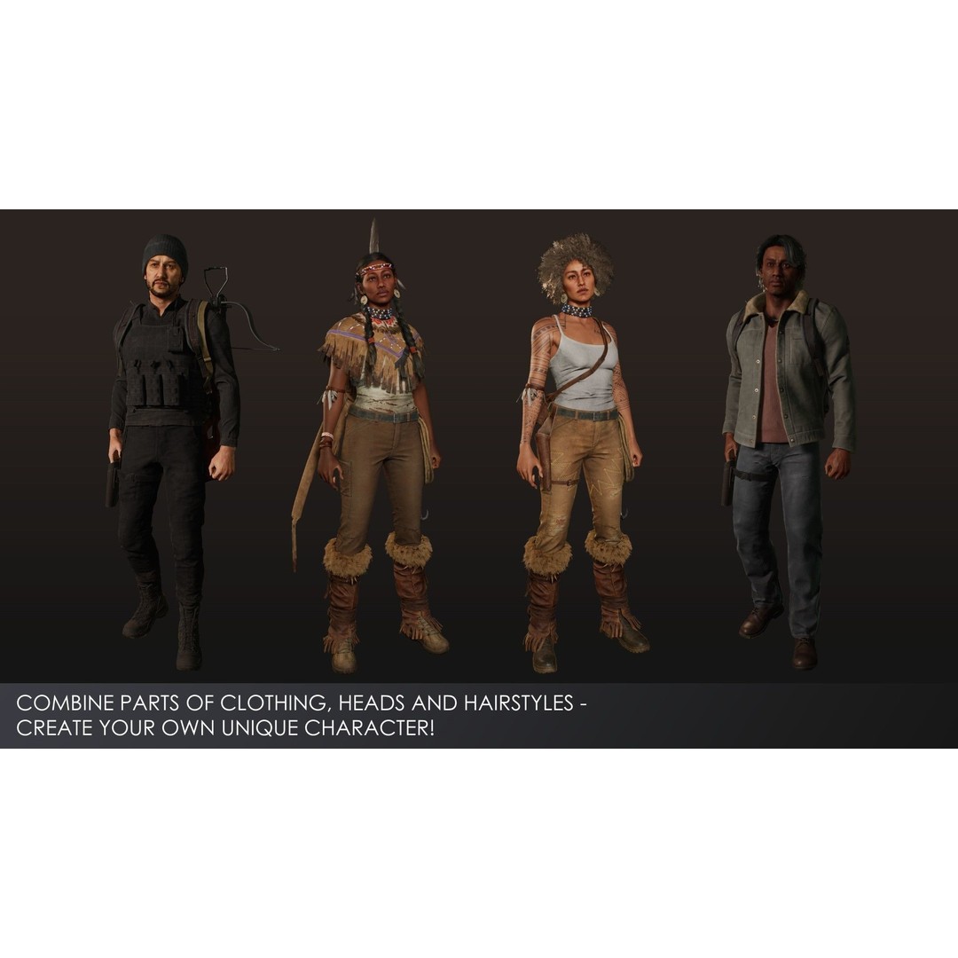 Adventure Characters Pack 2 3D Model – Low Poly RPG Shooter with Rigged Characters - View 22