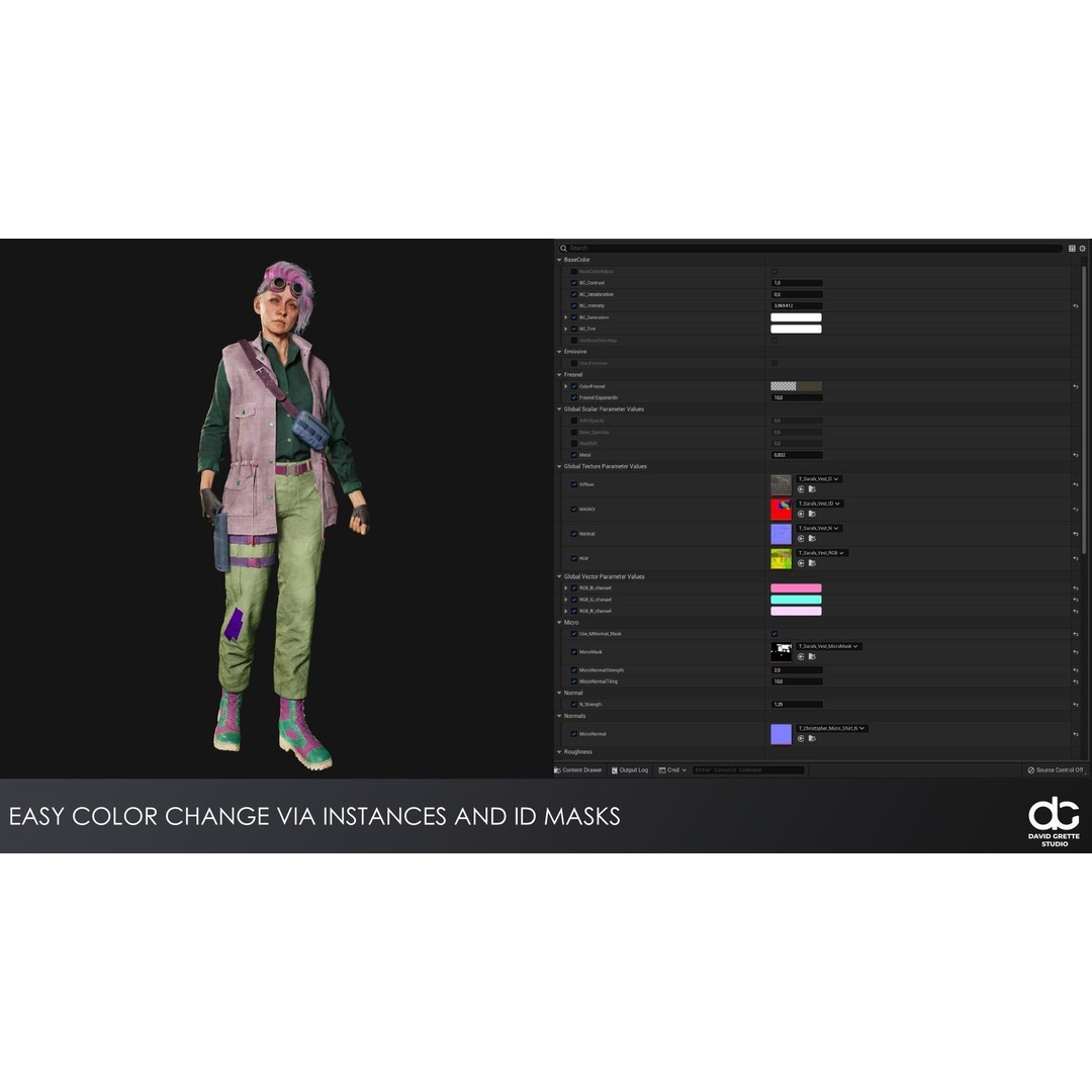 Adventure Characters Pack 2 3D Model – Low Poly RPG Shooter with Rigged Characters - View 23
