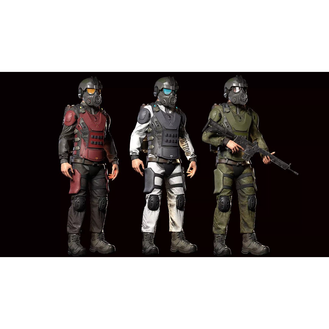 Modular Soldier 3D Model – Low Poly Game Ready Character, FBX - View 2